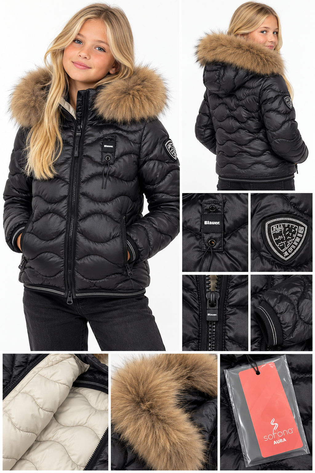 ARIONS JUNIOR NERO - ABBIGLIAMENTO - BLAUER
