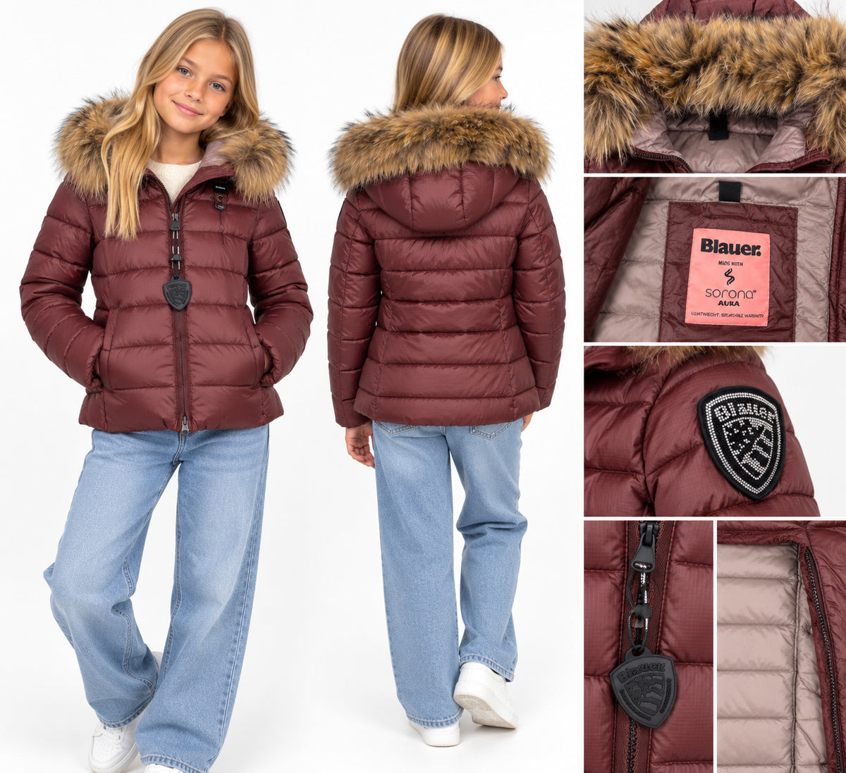IVORY JUNIOR BORDEAUX - ABBIGLIAMENTO - BLAUER