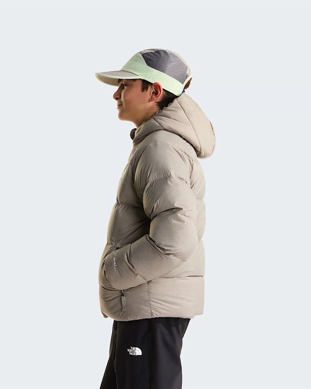 G HYDRENALITE DOWN HOODED JACKET TIMELESS TAUPE - ABBIGLIAMENTO - THE NORTH FACE