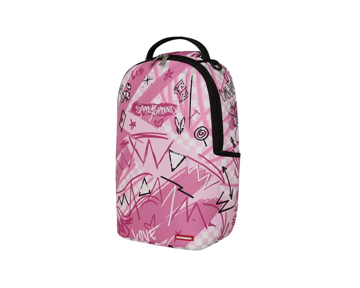 PINK SMOKE CHECK BACKPACK - Accessori - SPRAYGROUND