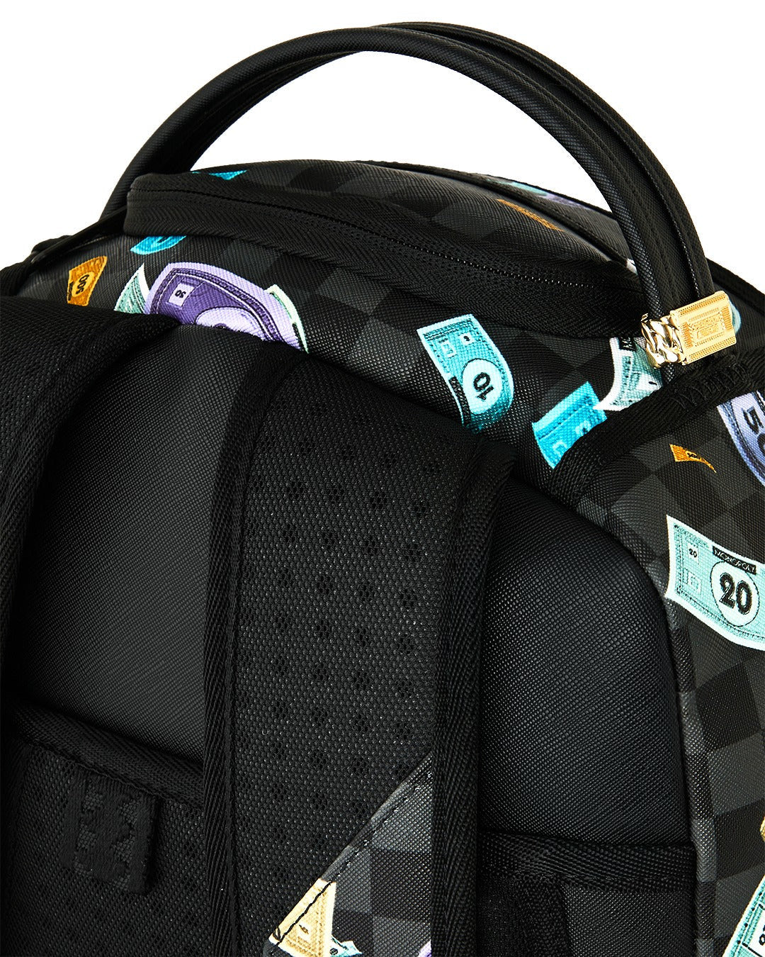 MONOPOLY GO SHARKMOUTH STENCIL BACKPACK - Accessori - SPRAYGROUND