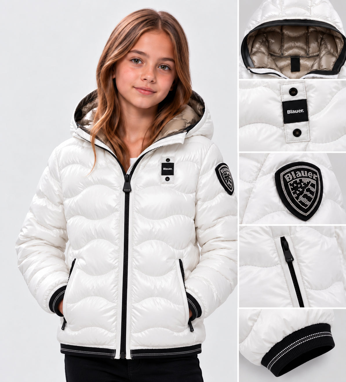 LOWELL JUNIOR BIANCO - ABBIGLIAMENTO - BLAUER