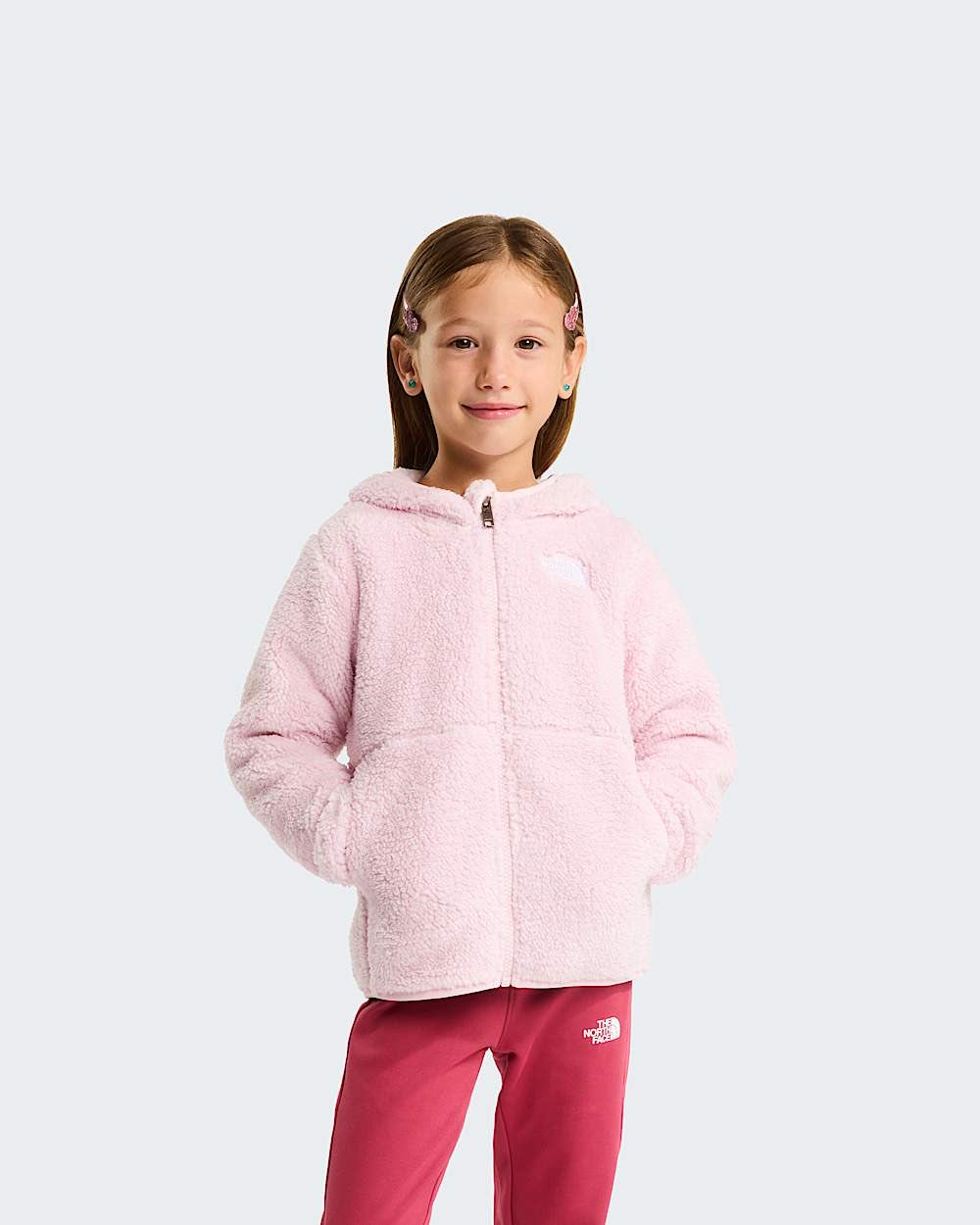 KID CAMPSHIRE F/Z HDY ROSA - ABBIGLIAMENTO - THE NORTH FACE