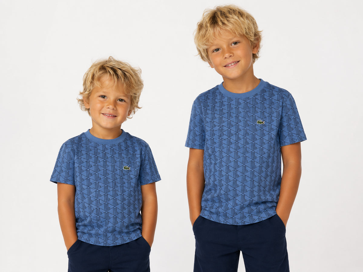 LCB MONOGRAM PRINT TEE P - ABBIGLIAMENTO - LACOSTE