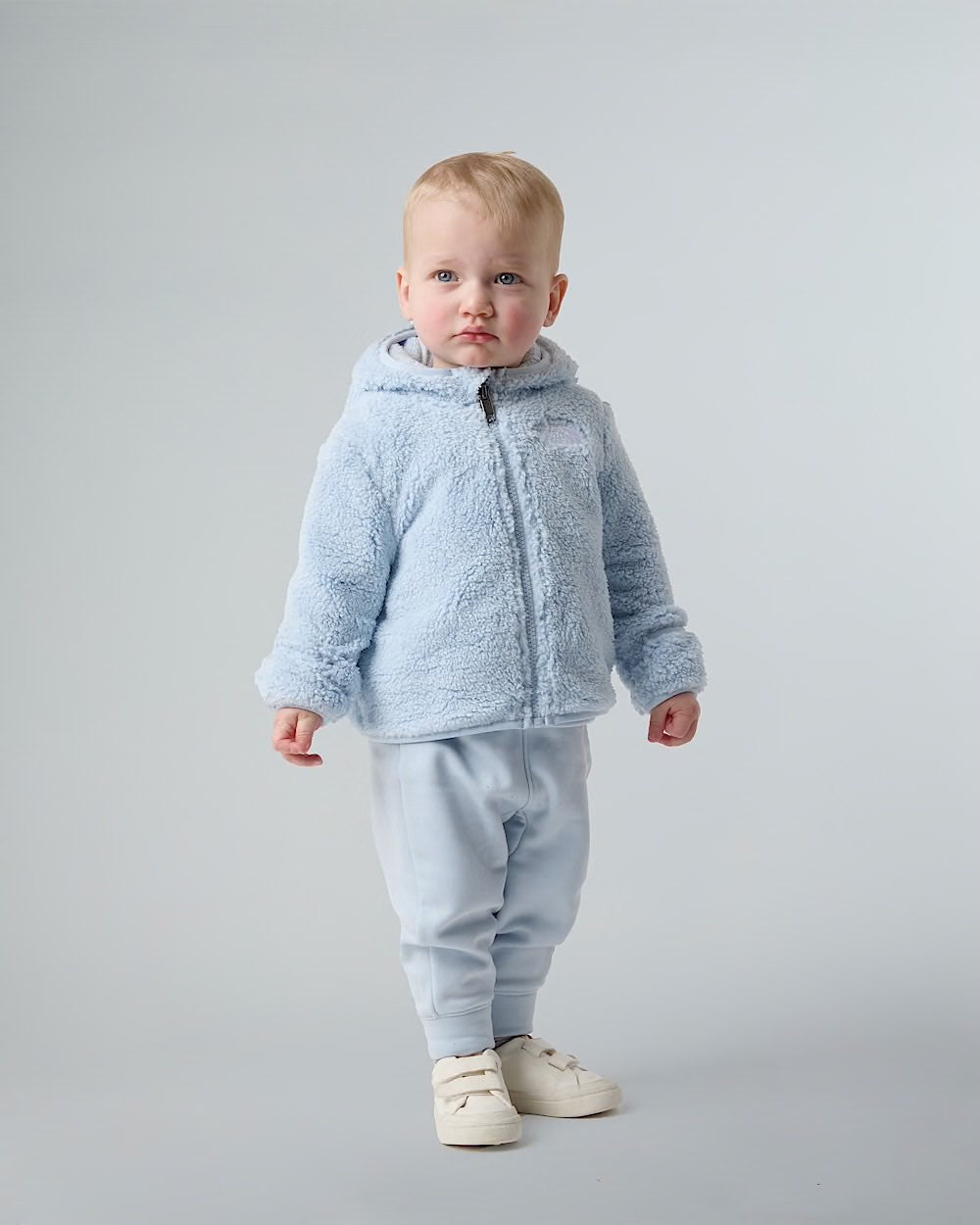 BABY CAMPSHIRE F/Z HOODIE POLAR HAZE - ABBIGLIAMENTO - THE NORTH FACE