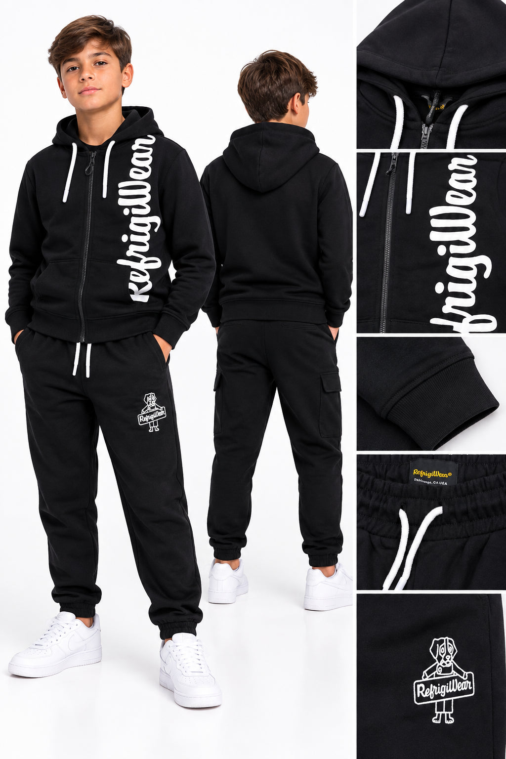 R2202 NERO - ABBIGLIAMENTO - REFRIGIWEAR