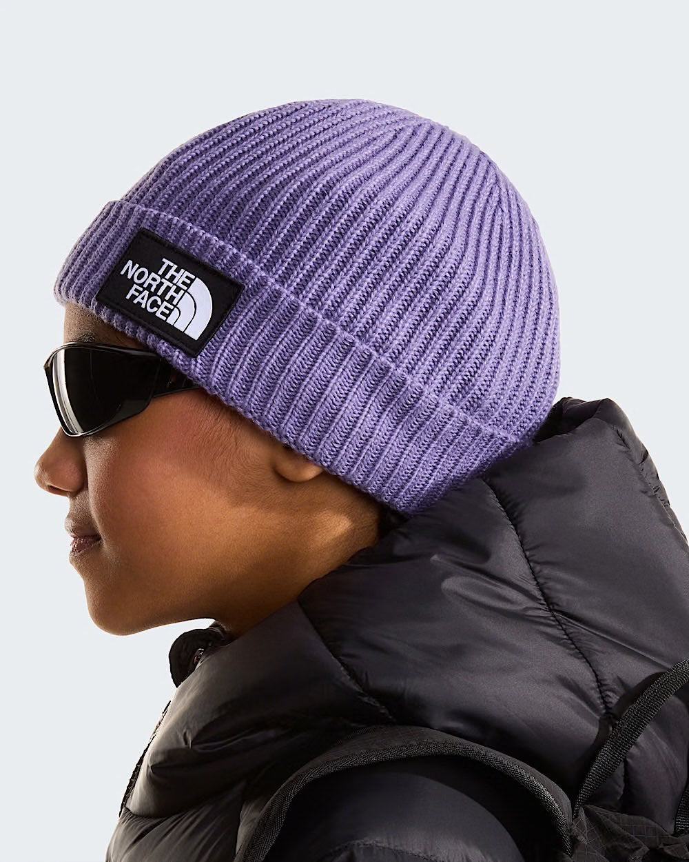 KIDS LOGO BOX BEANIE GROUNDED PLUM - Accessori abbigliamento - THE NORTH FACE
