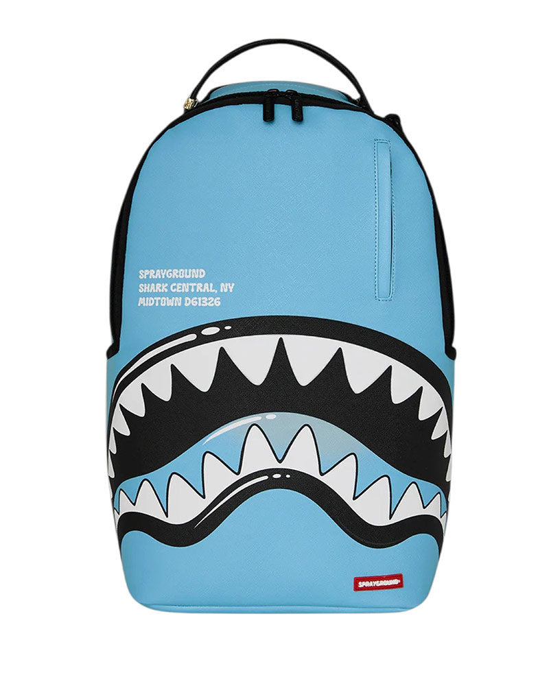 SHARK CENTRAL BUBBLY BLUE BACKPACK - Accessori - SPRAYGROUND