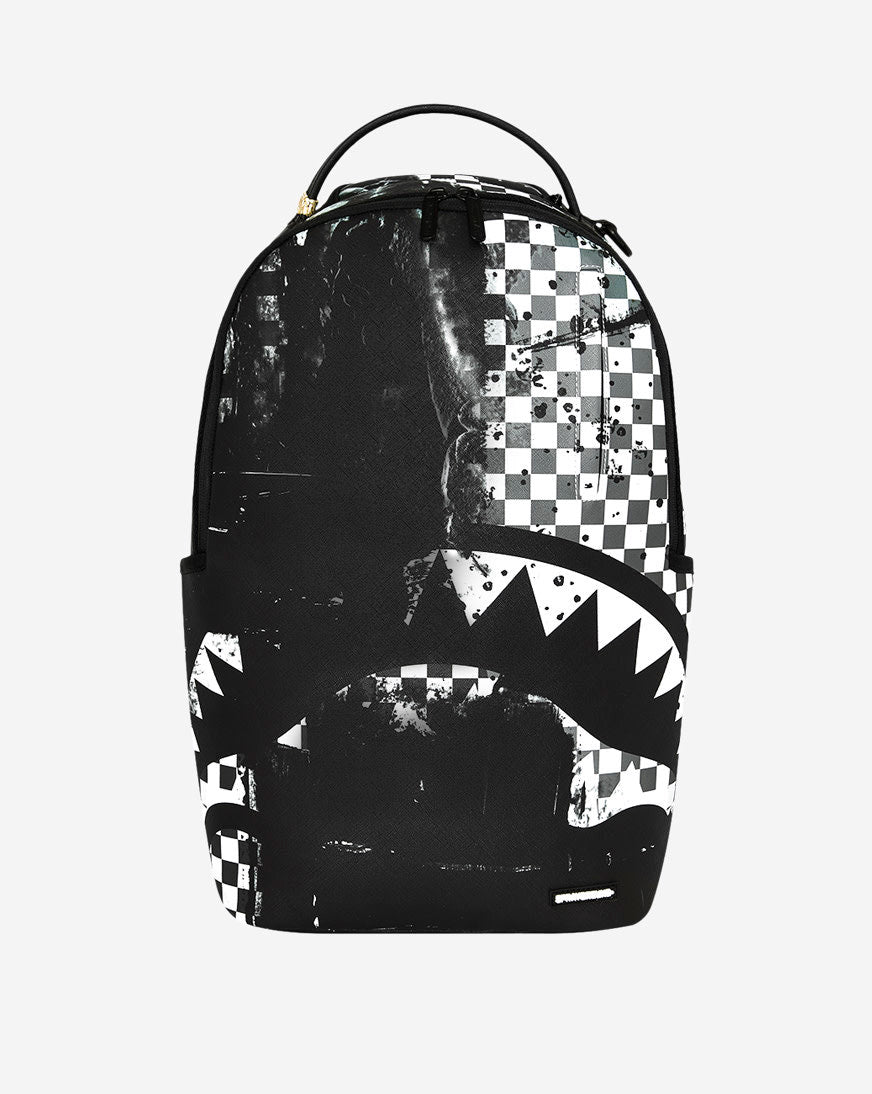 PAINTED OVER CHECK BACKPACK - Accessori - SPRAYGROUND