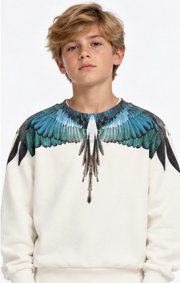 SW033 CREMA - ABBIGLIAMENTO - MARCELO BURLON