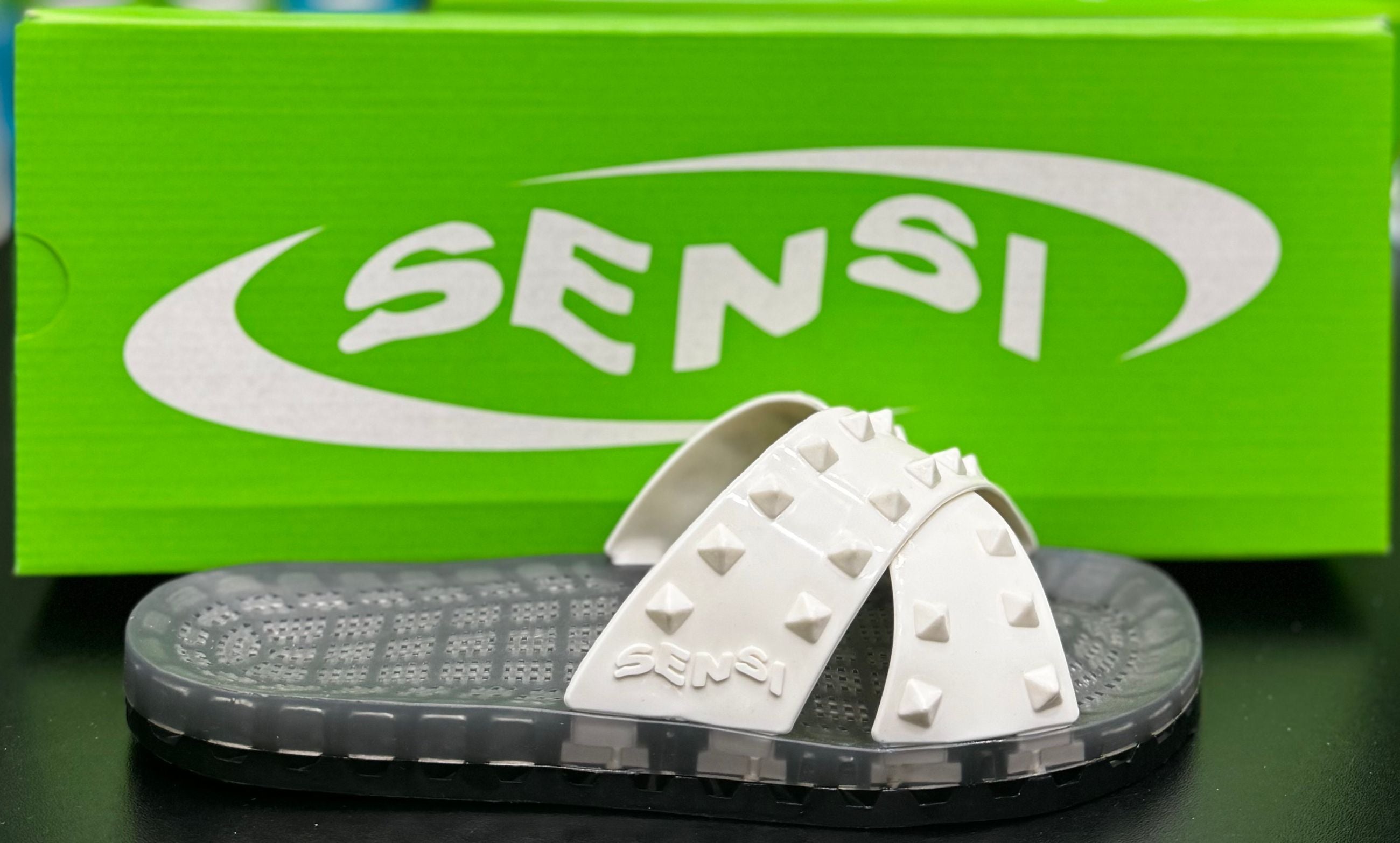 AMALFI PYRAMID BLACK FLUO2 - Accessori calzature - SENSI