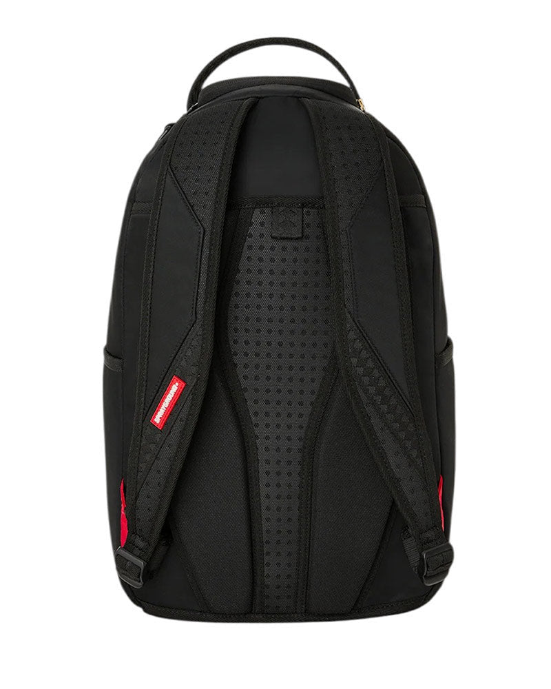 SHARK CENTRAL BLACK NYLON GRAY EMBOSSED BACKPACK - Accessori - SPRAYGROUND
