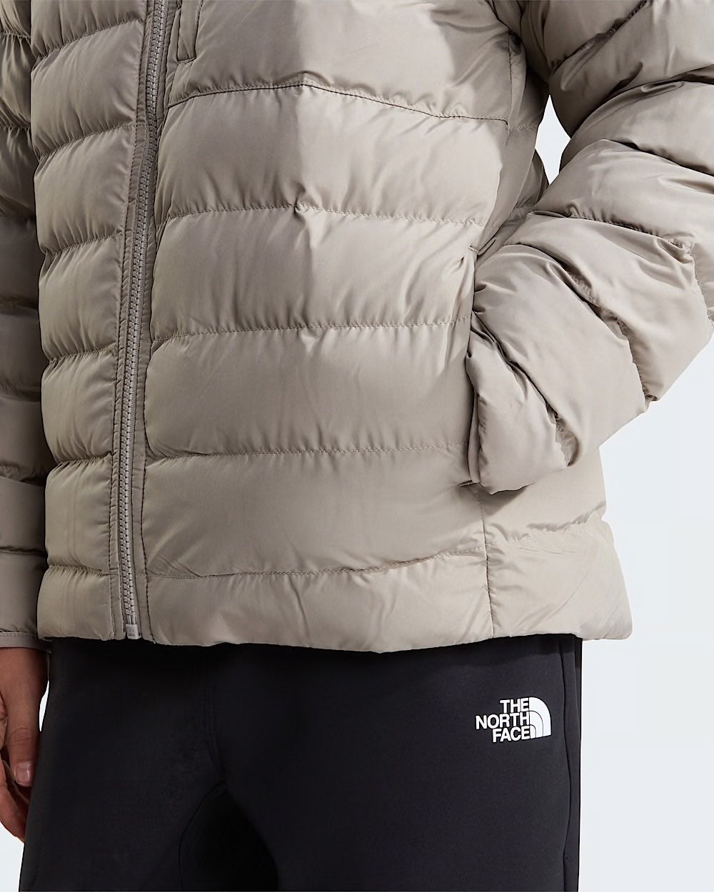 B REVERSIBLE PERRITO HOODED JACKET STONE SLAB - ABBIGLIAMENTO - THE NORTH FACE