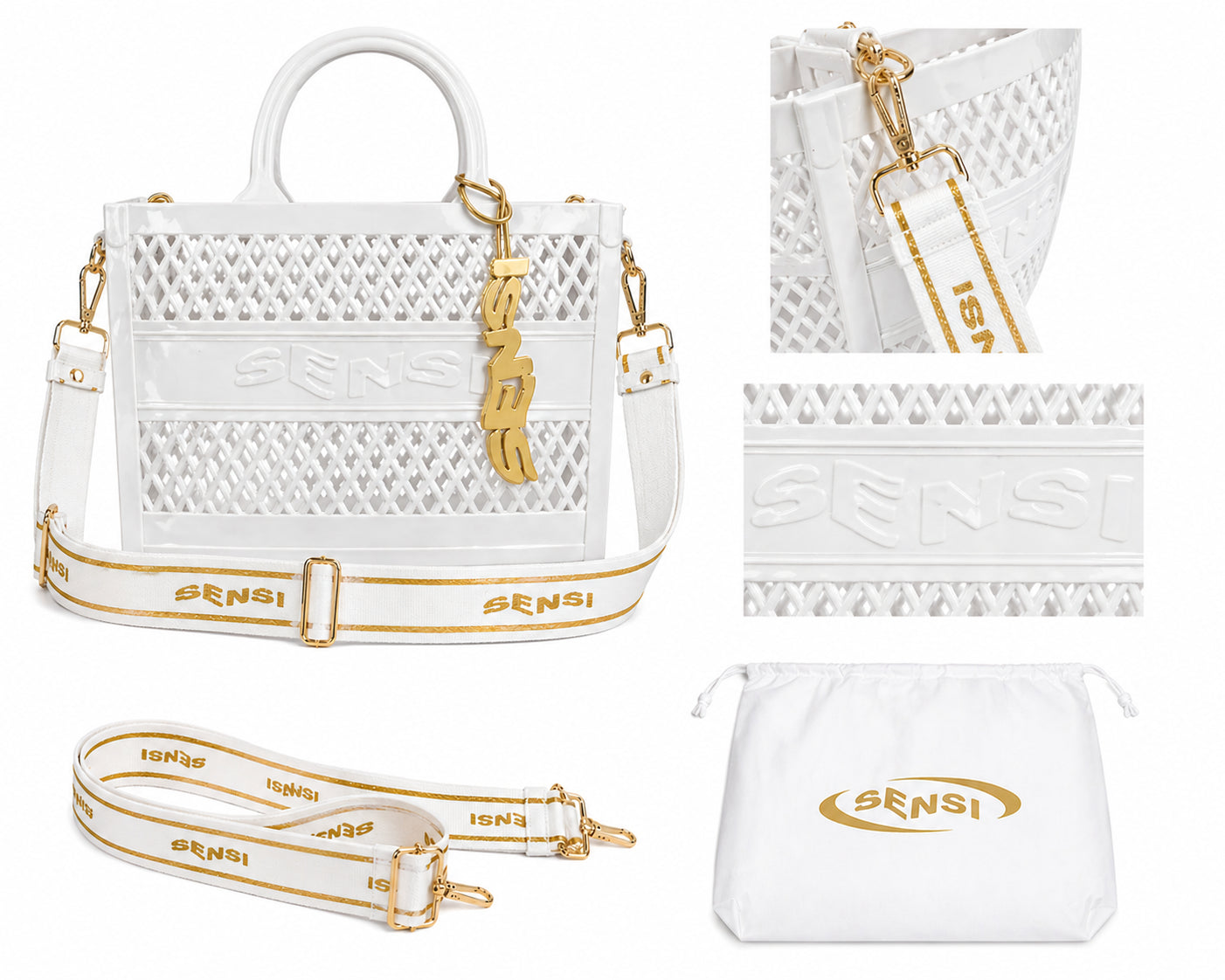 JACKIE BAG BIANCA - ABBIGLIAMENTO - SENSI