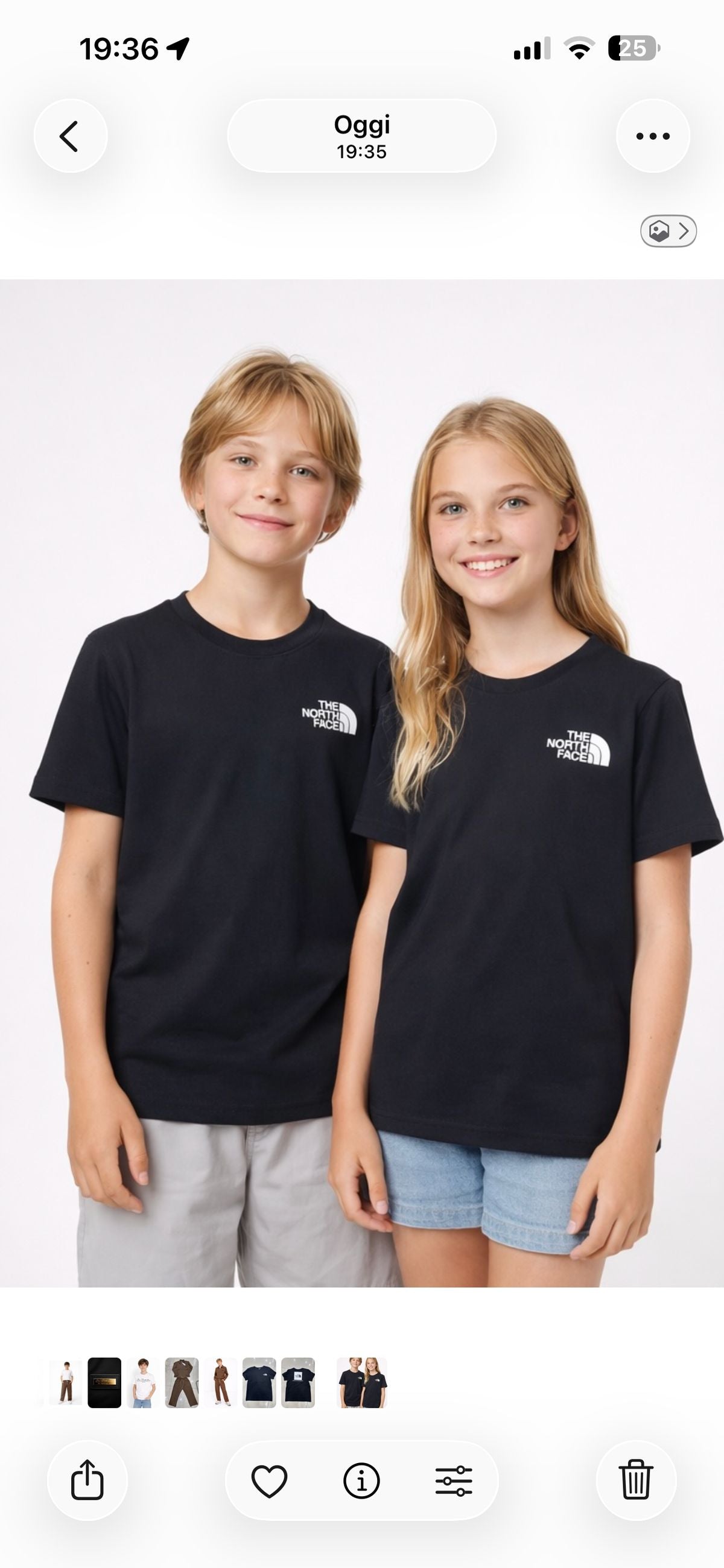 TEEN BOX NSE REG SS TEE TNF BLACK - ABBIGLIAMENTO - THE NORTH FACE