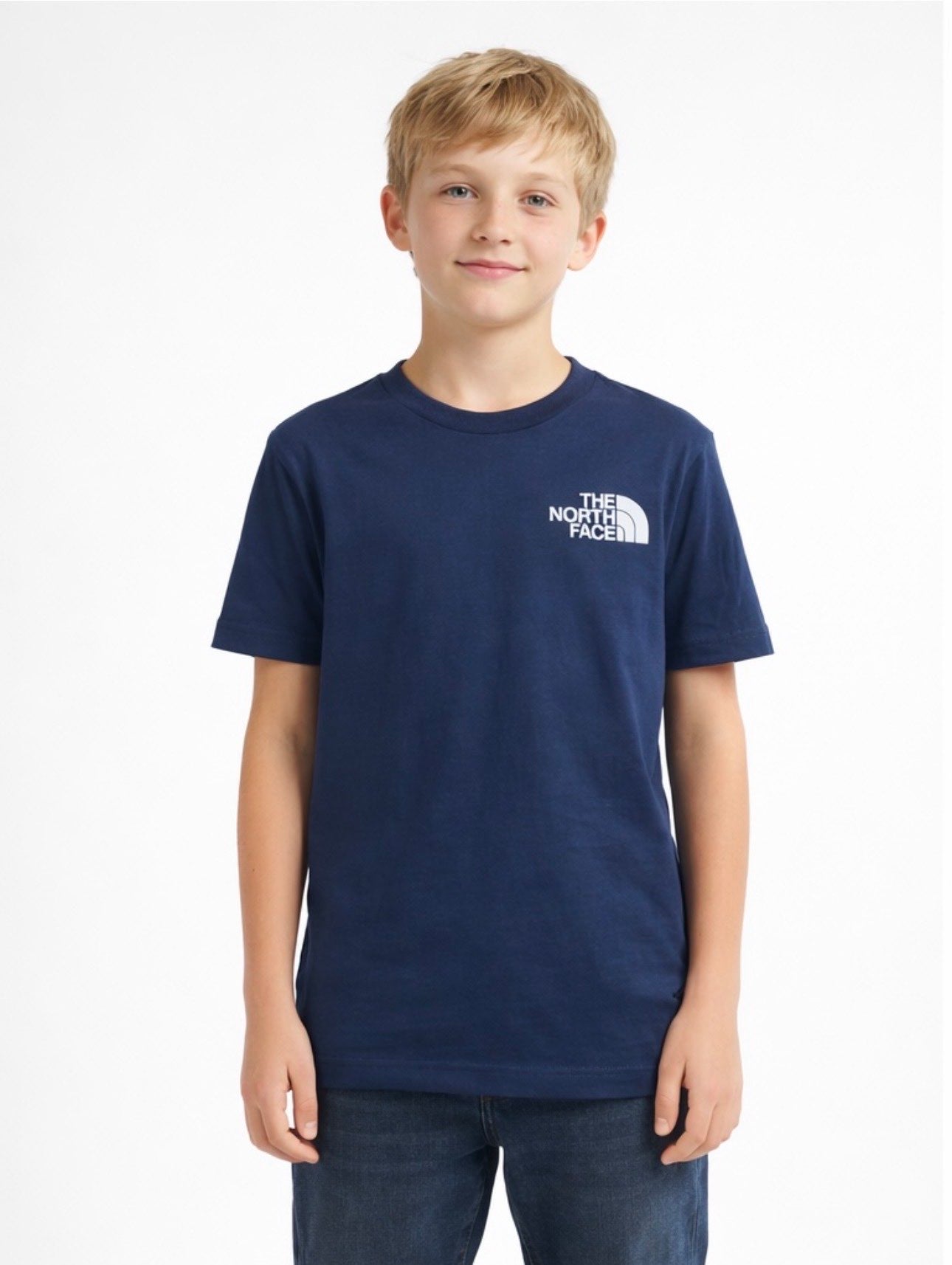 TEEN SIMPLE DOME REG SS SUMMIT NAVY - ABBIGLIAMENTO - THE NORTH FACE