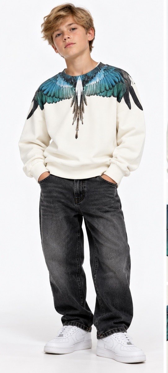 SW033 CREMA - ABBIGLIAMENTO - MARCELO BURLON