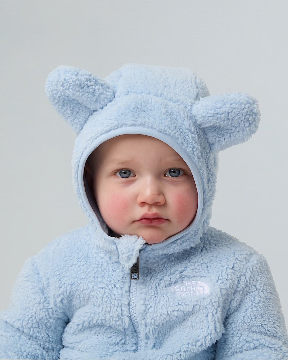 BABY CAMPSHIRE F/Z HOODIE POLAR HAZE - ABBIGLIAMENTO - THE NORTH FACE