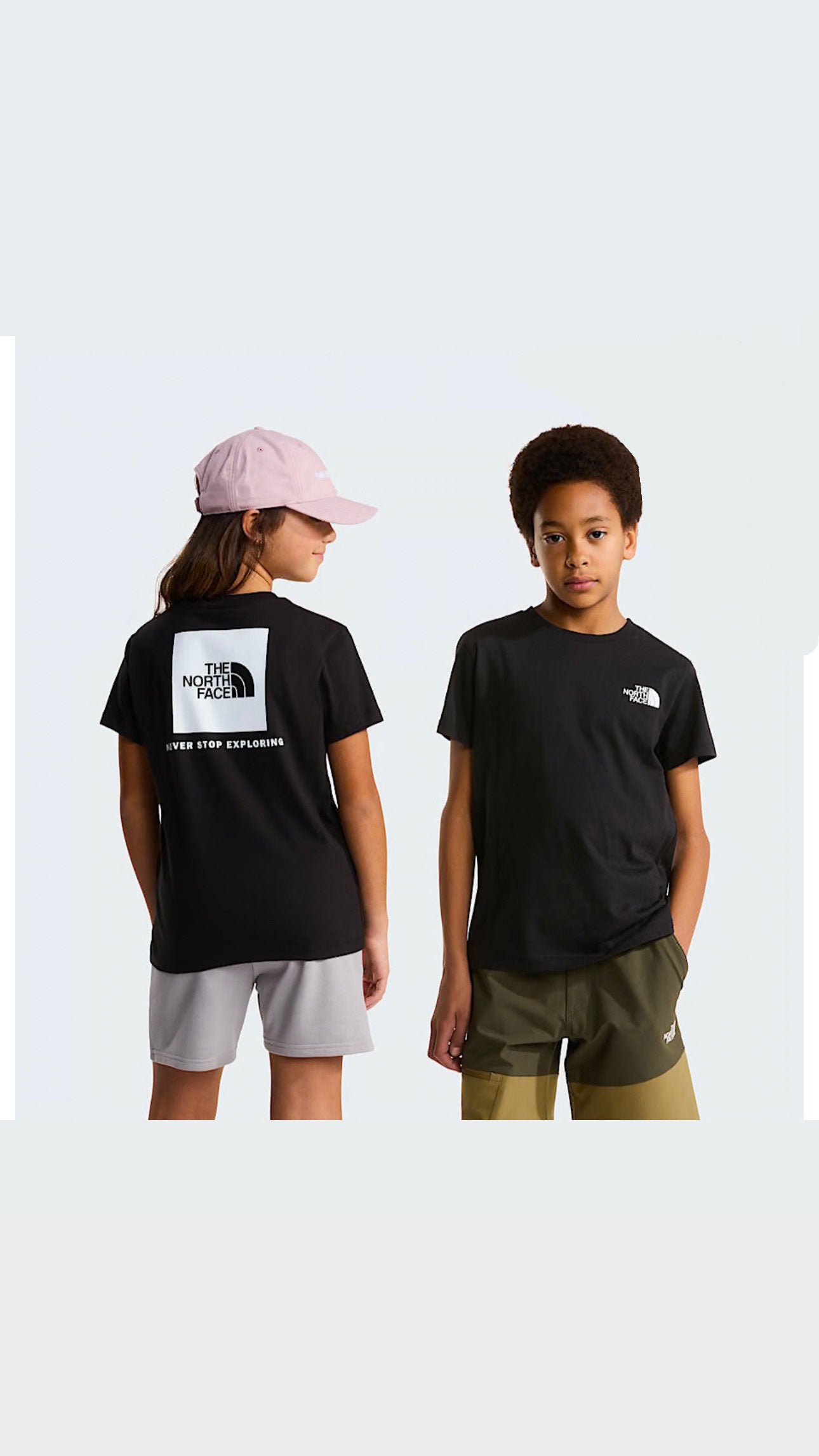 TEEN BOX NSE REG SS TEE TNF BLACK - ABBIGLIAMENTO - THE NORTH FACE
