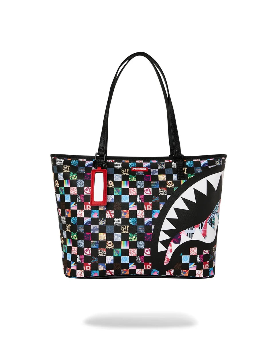 CRAZY CHECK TOTE - Accessori - SPRAYGROUND