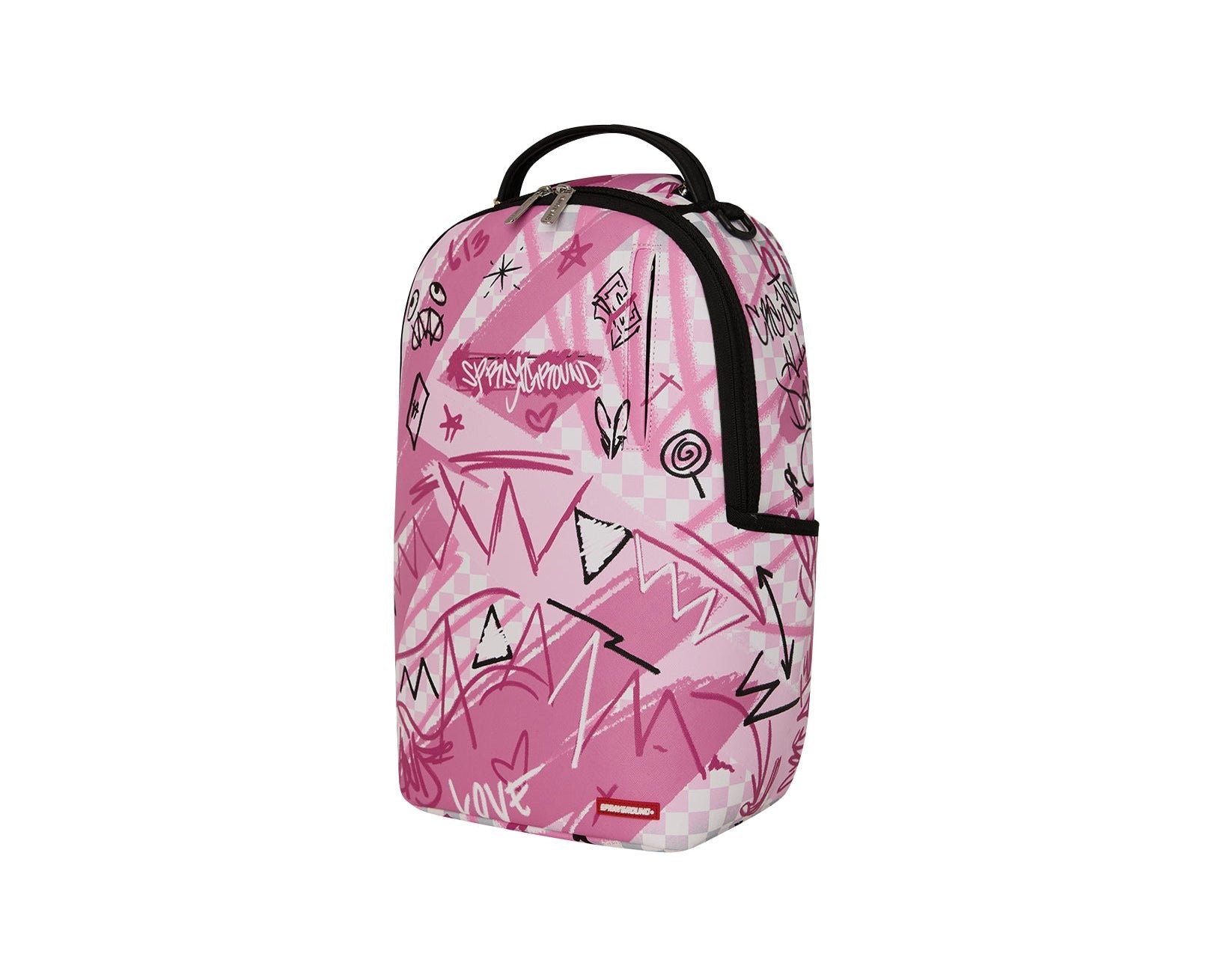 PINK SMOKE CHECK BACKPACK - Accessori - SPRAYGROUND