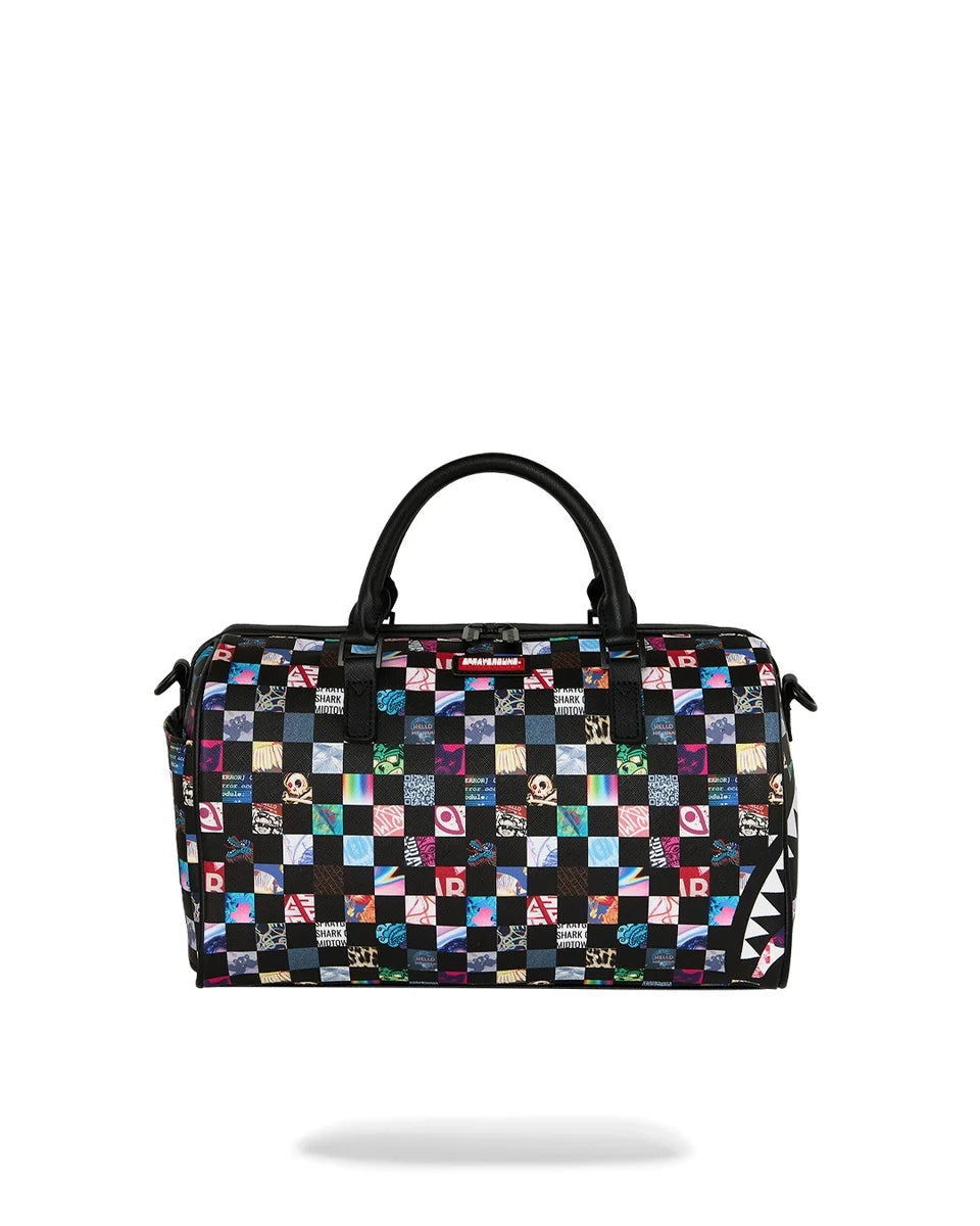 CRAZY CHECK MINI DUFFLE - Accessori - SPRAYGROUND