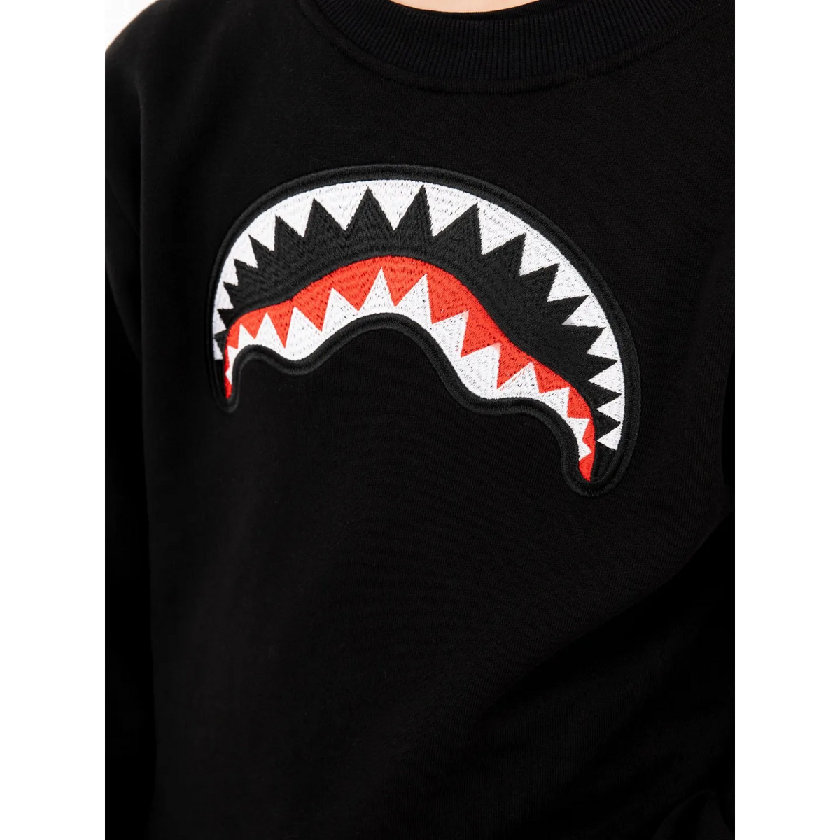 SHARK REGULAR CREWNECK BLACK - ABBIGLIAMENTO - SPRAYGROUND