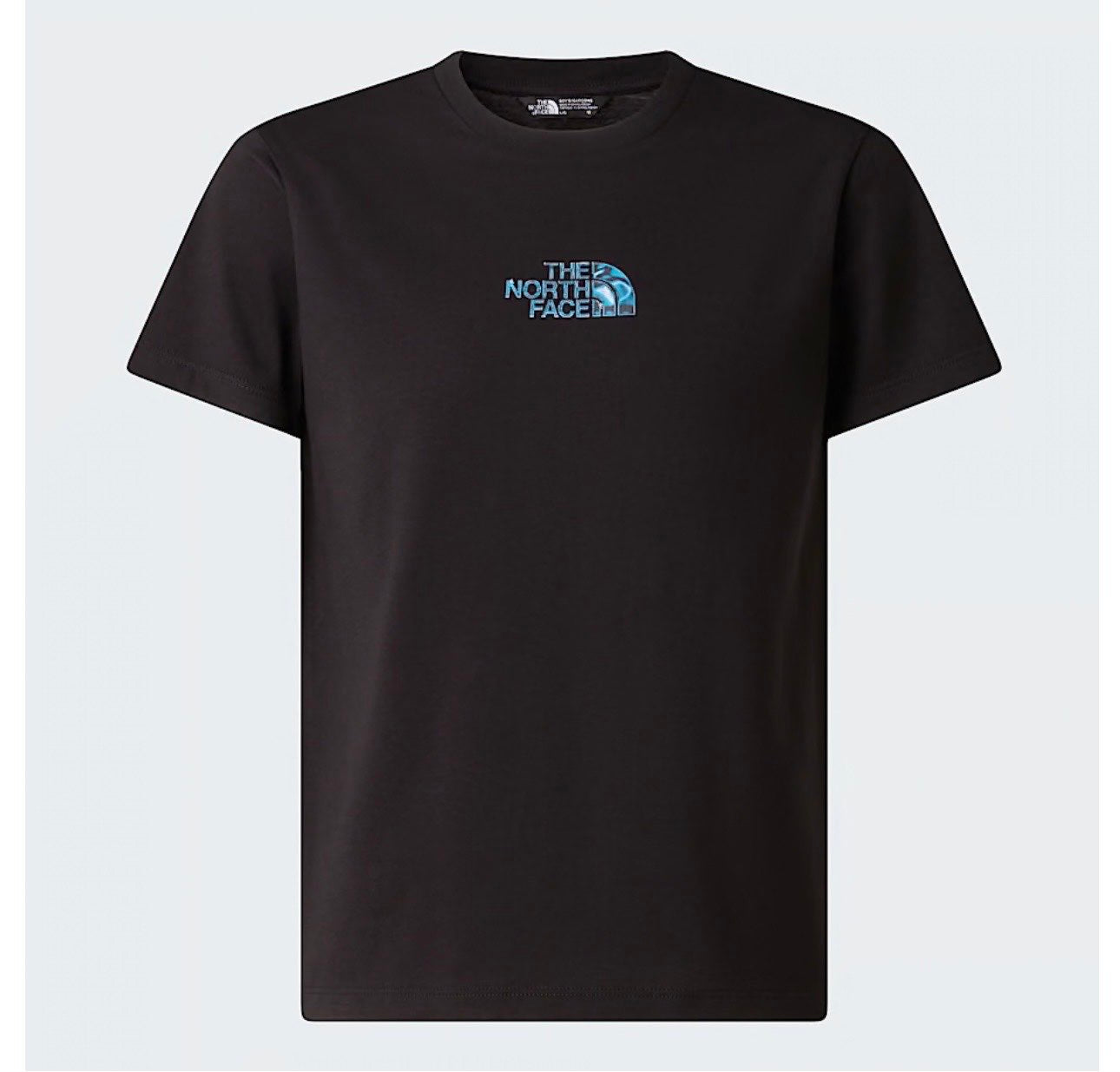 B LIQUID LOGO REG SS TE TNF BLACK - ABBIGLIAMENTO - THE NORTH FACE