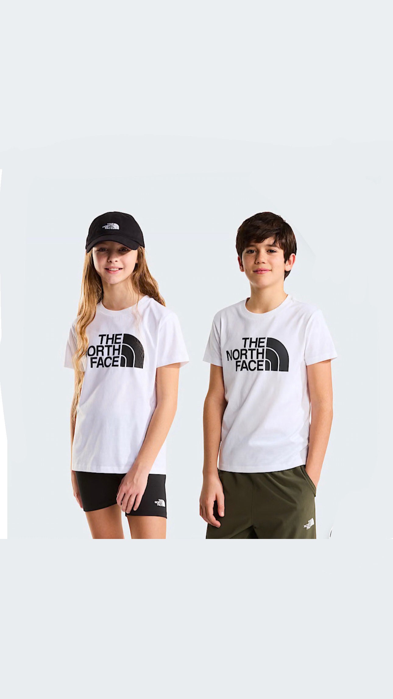 TEEN EASY REG SS TEE TNF WHITE - ABBIGLIAMENTO - THE NORTH FACE