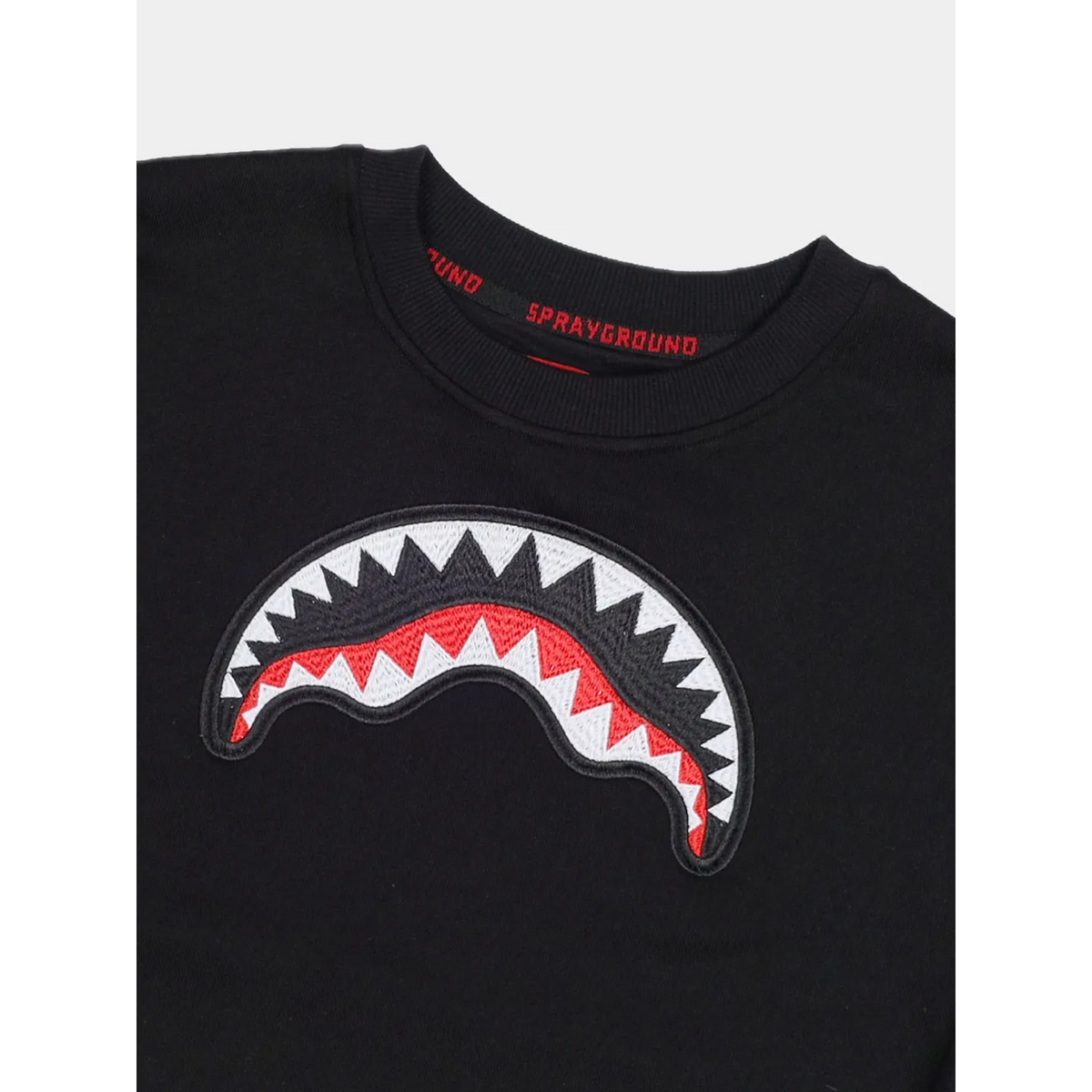 SHARK REGULAR CREWNECK BLACK - ABBIGLIAMENTO - SPRAYGROUND