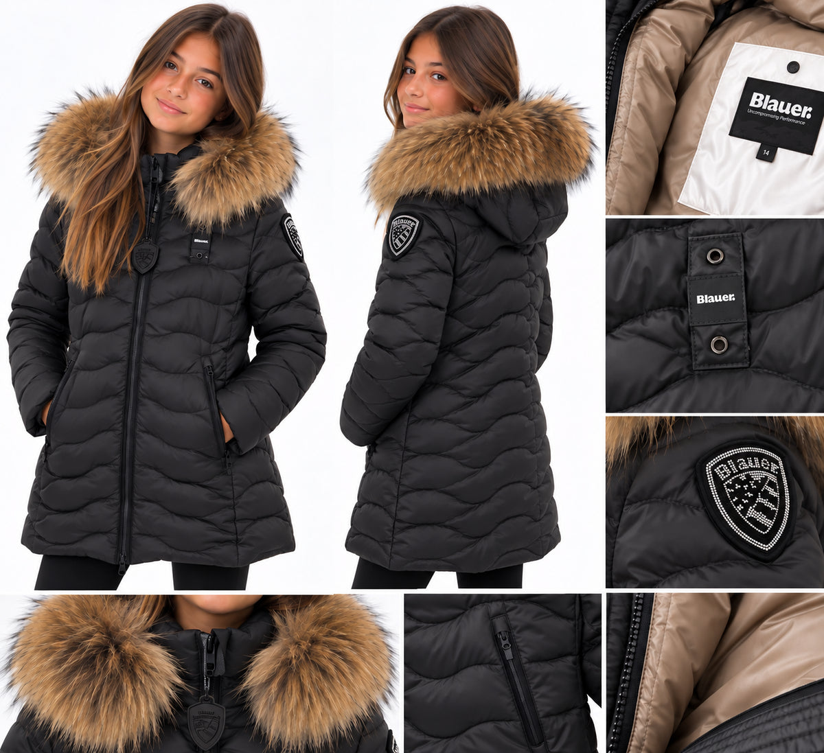 LYNEL JUNIOR NERO - ABBIGLIAMENTO - BLAUER