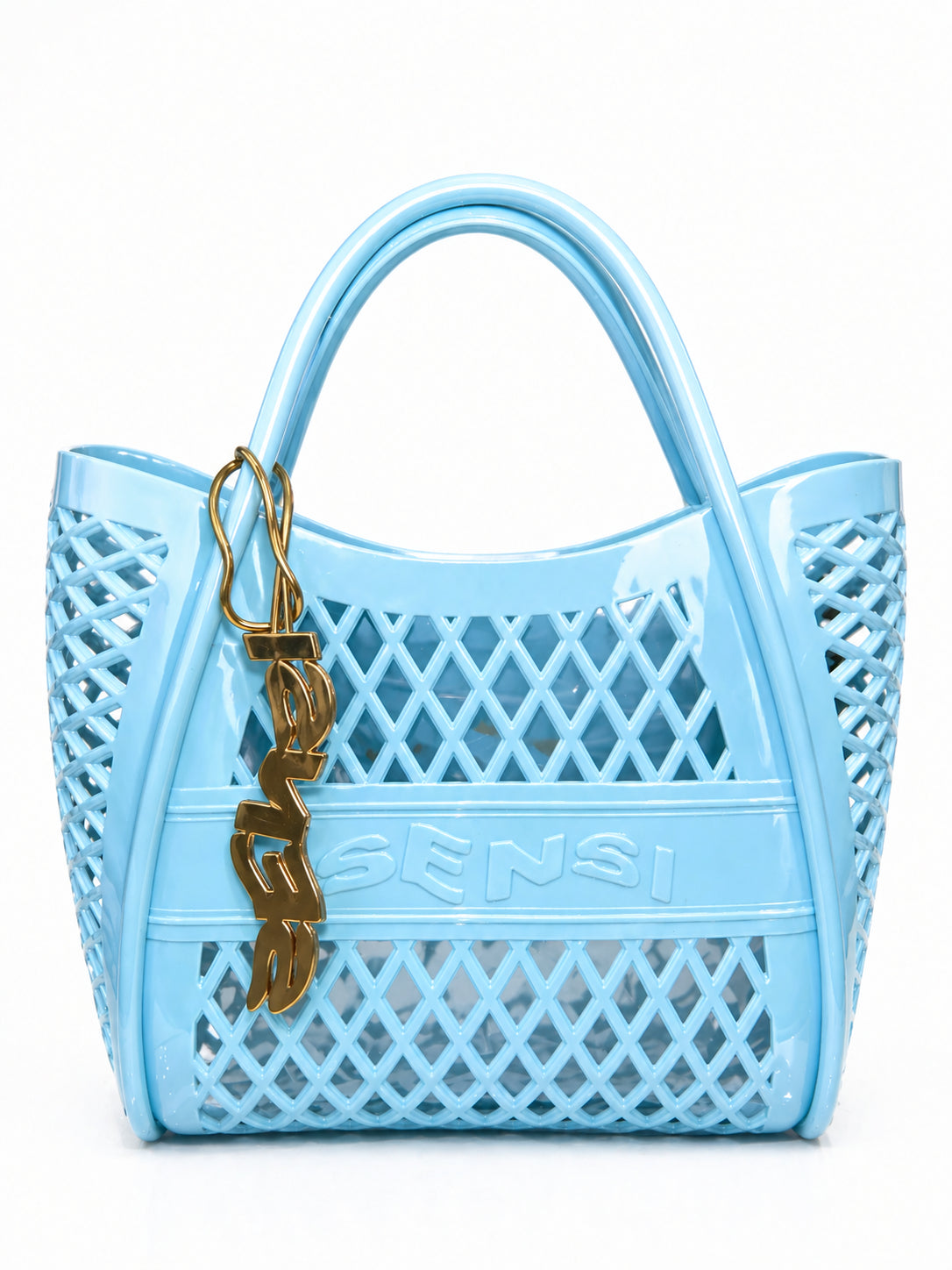 SANTORINI BAG CELESTE - ABBIGLIAMENTO - SENSI