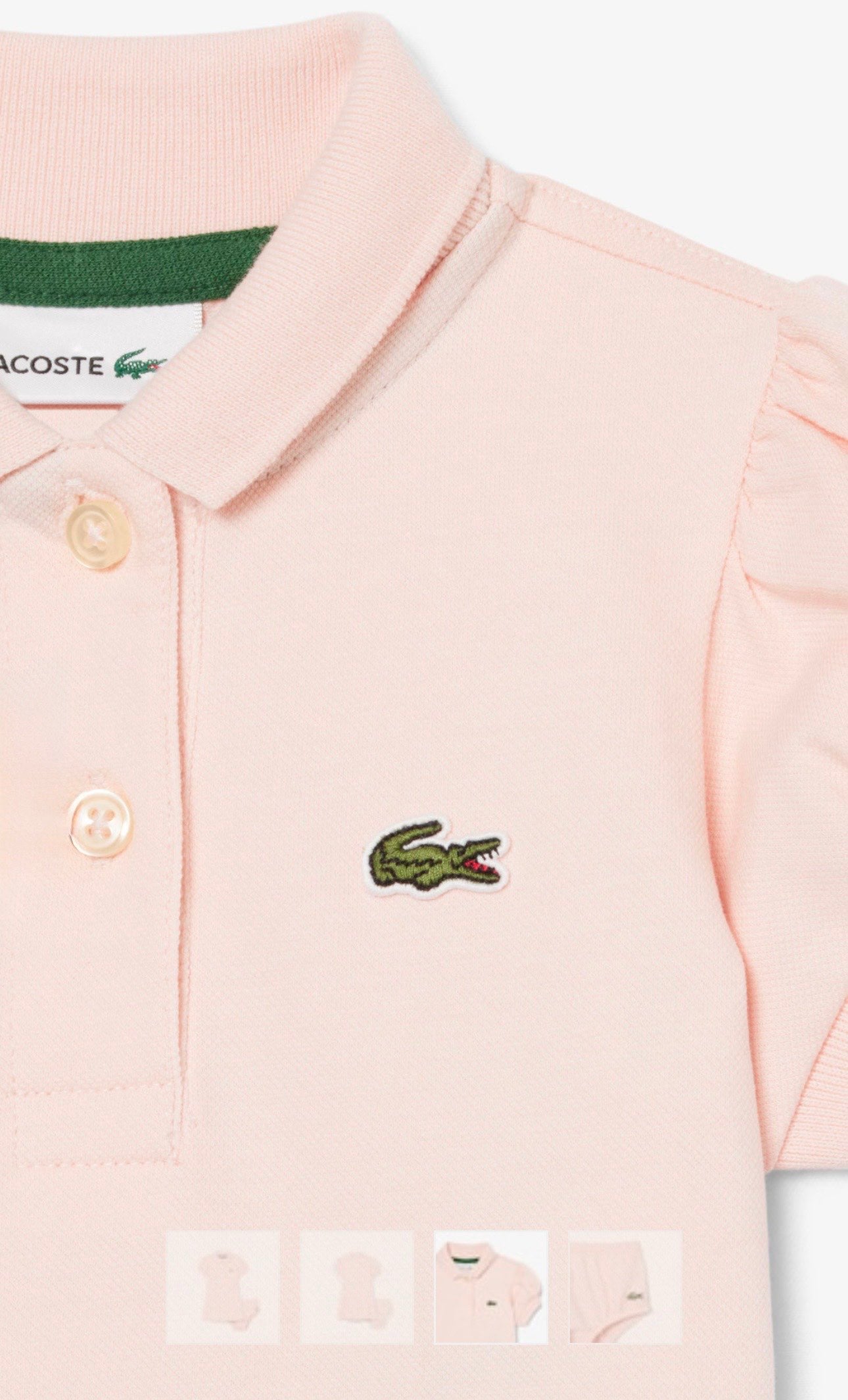 LCG PLEATED DRESS - ABBIGLIAMENTO - LACOSTE