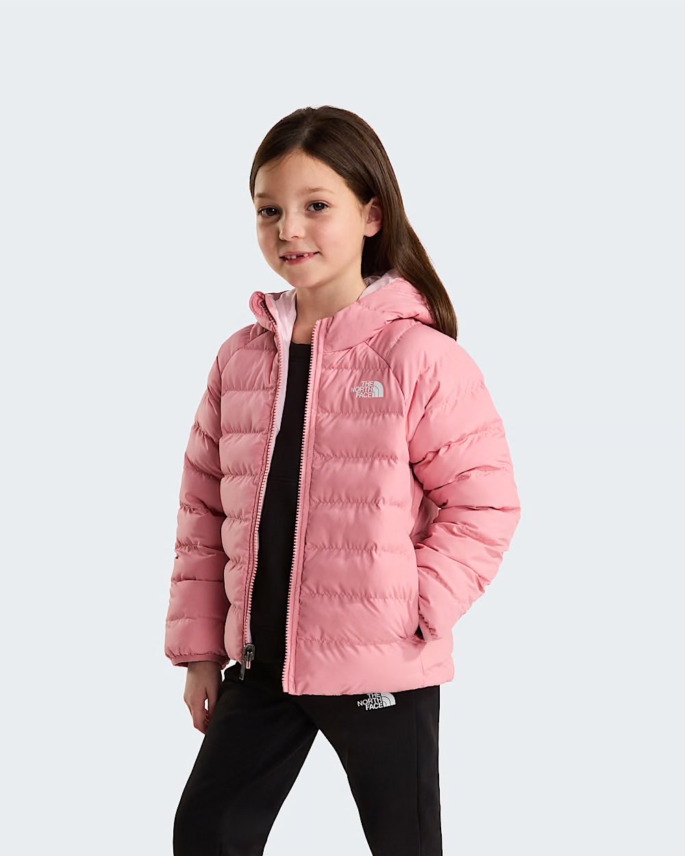 KID REVERSIBLE PERRITO HOODED JACKET PRIMROSE - ABBIGLIAMENTO - THE NORTH FACE