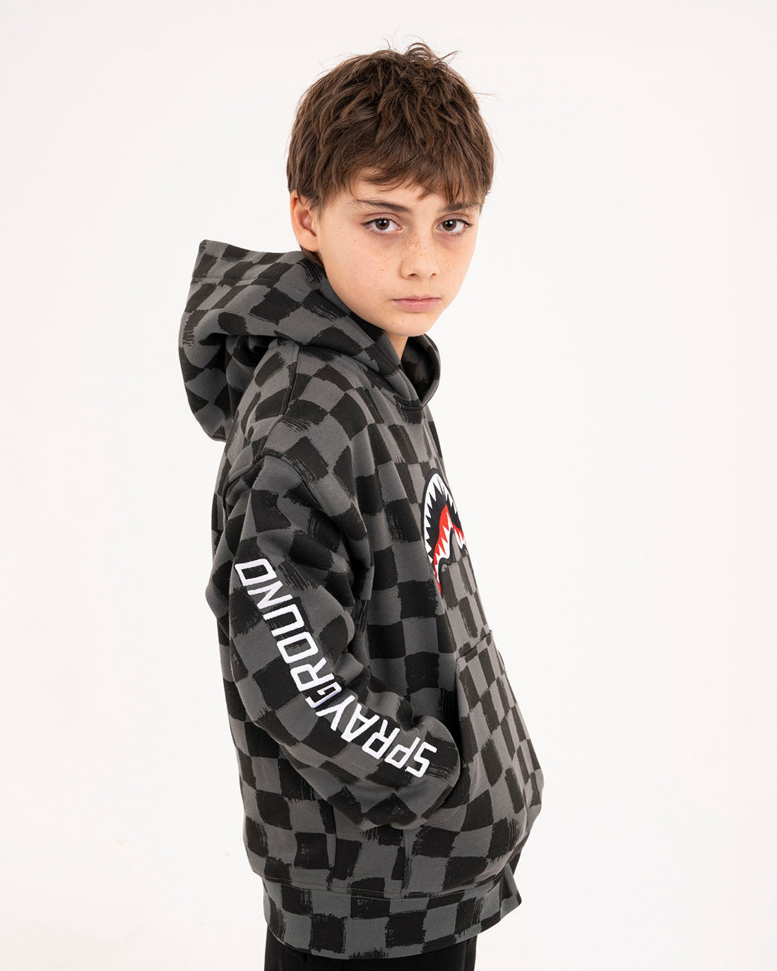 DOWNTOWN WALKING OVER HOODIE - ABBIGLIAMENTO - SPRAYGROUND