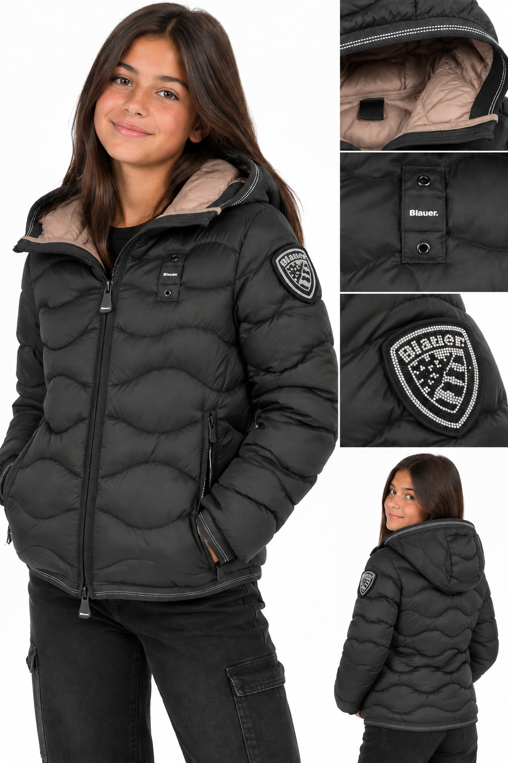 LOWELL JUNIOR NERO - ABBIGLIAMENTO - BLAUER