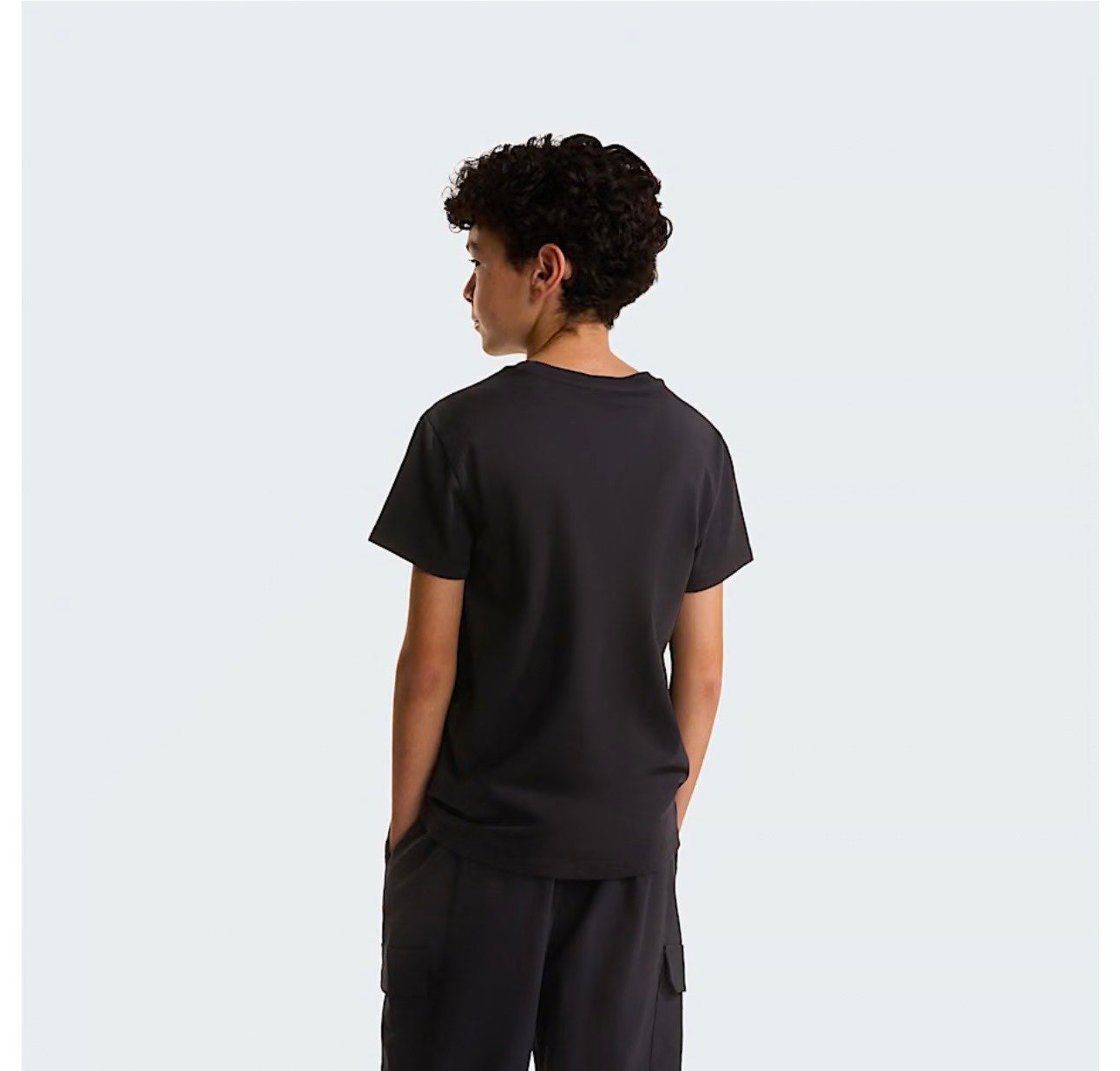 B LIQUID LOGO REG SS TE TNF BLACK - ABBIGLIAMENTO - THE NORTH FACE