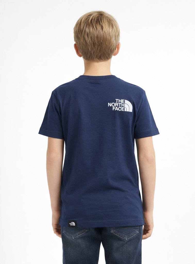 TEEN SIMPLE DOME REG SS SUMMIT NAVY - ABBIGLIAMENTO - THE NORTH FACE