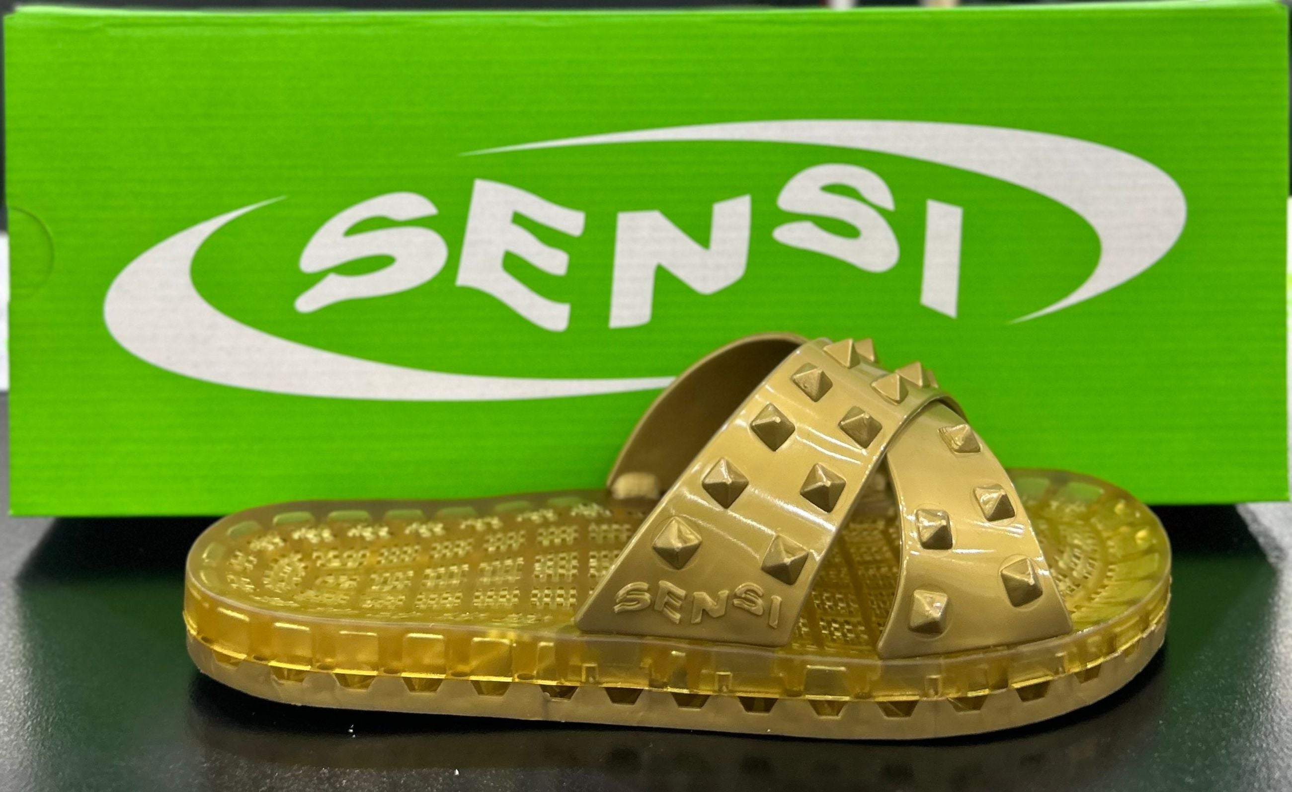 AMALFI PYRAMID FLAMINGO GOLD - Accessori calzature - SENSI