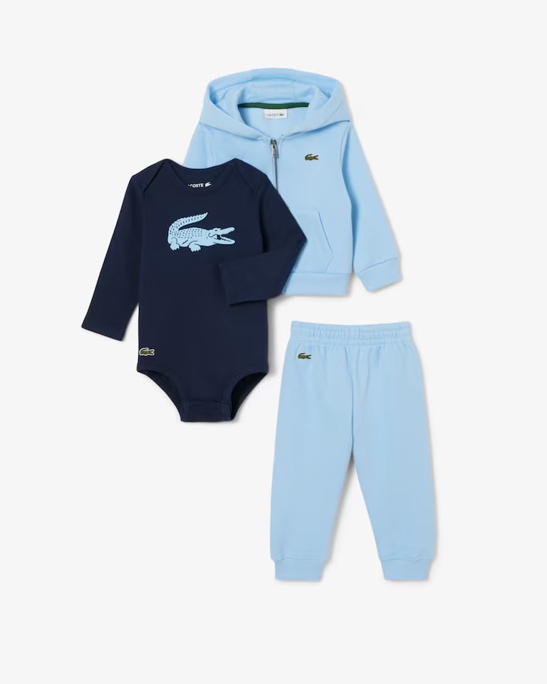 LCN MON PREMIER FLEECE SET BLU - ABBIGLIAMENTO - LACOSTE