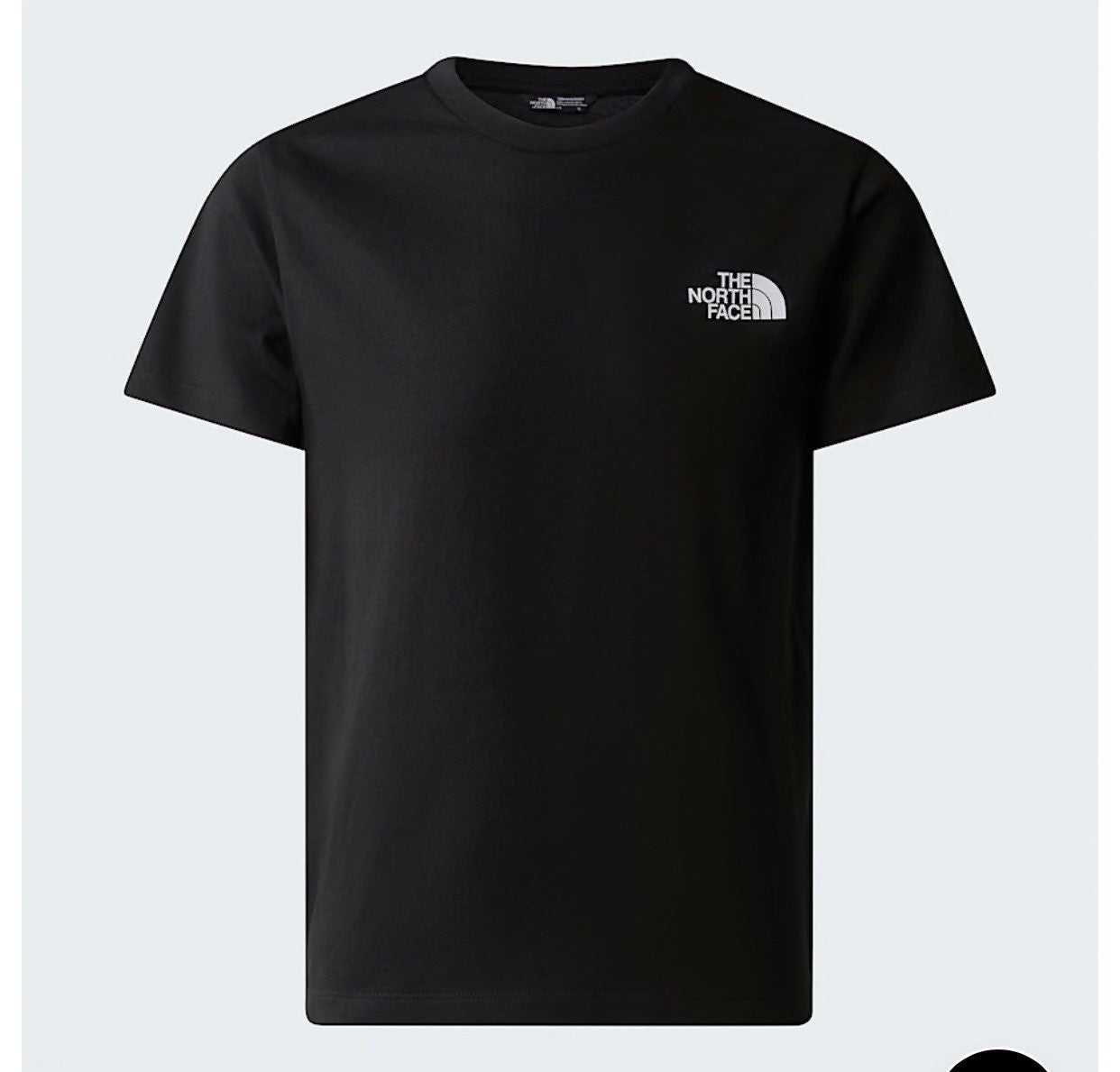 TEEN SIMPLE DOME REG SS TNF BLACK - ABBIGLIAMENTO - THE NORTH FACE