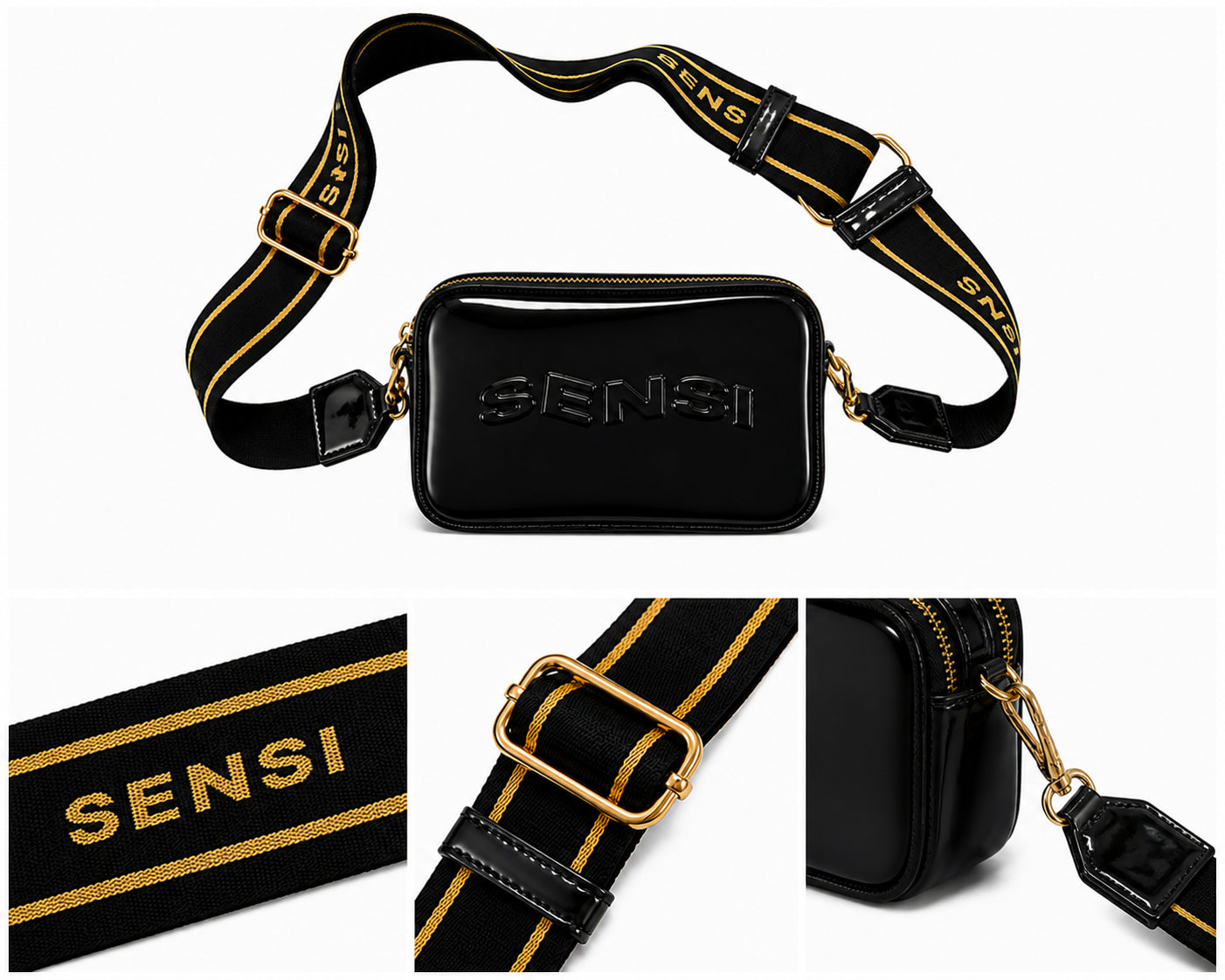 CAPRI BAG NERO - ABBIGLIAMENTO - SENSI