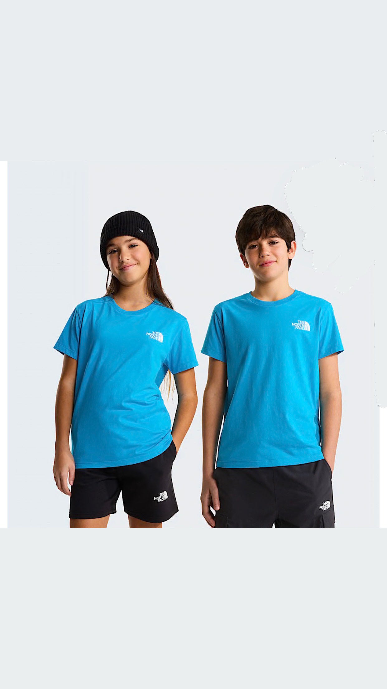 TEEN SIMPLE DOME REG SS MERIDIAN - ABBIGLIAMENTO - THE NORTH FACE