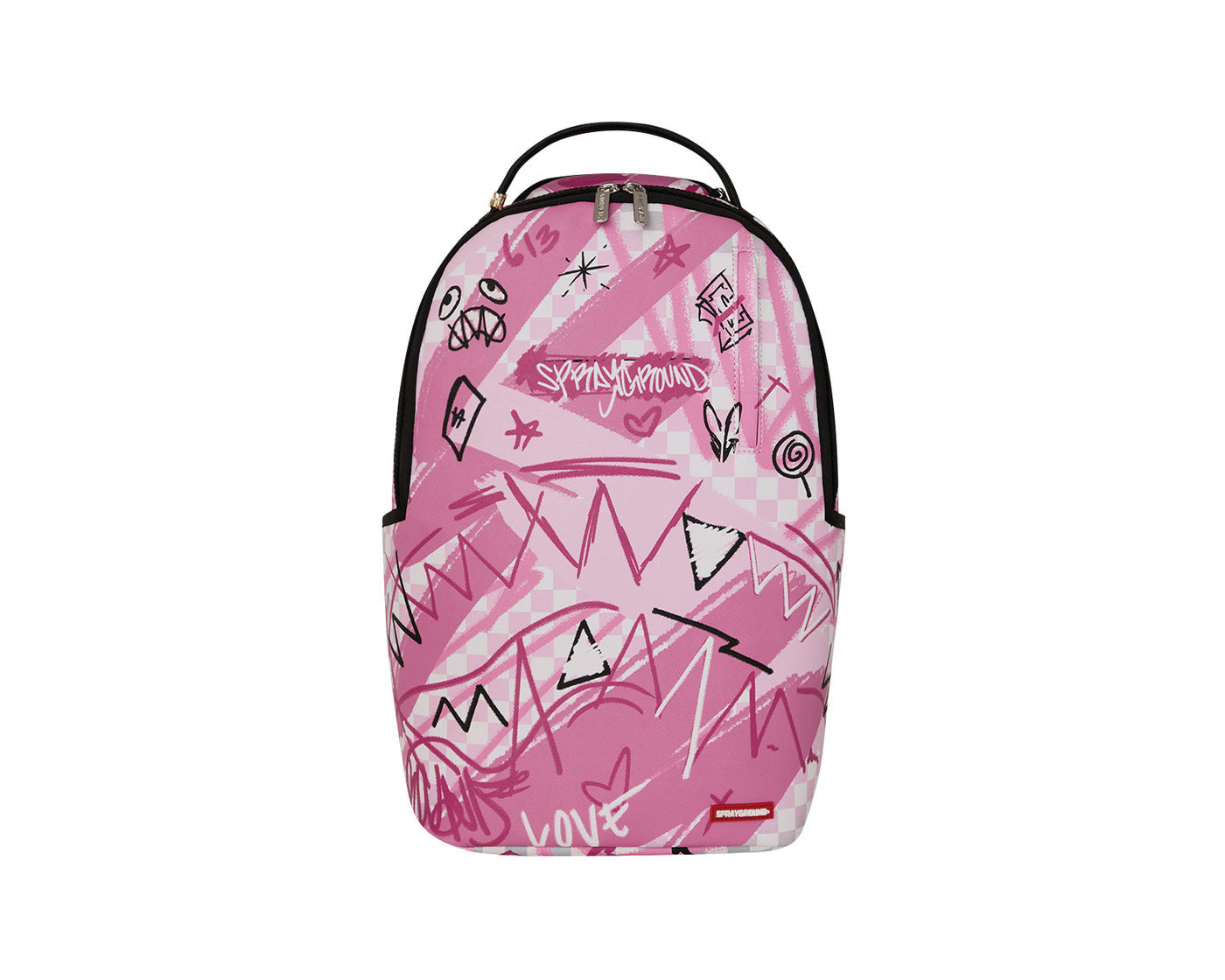 PINK SMOKE CHECK BACKPACK - Accessori - SPRAYGROUND