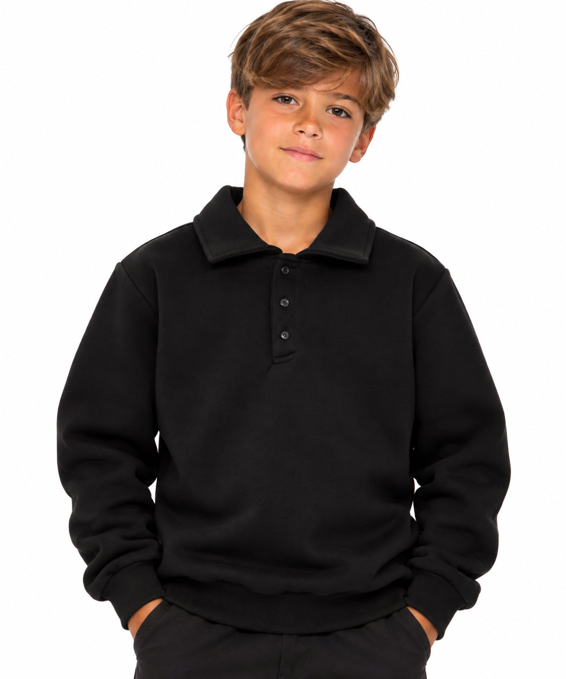 BR067 NERO - ABBIGLIAMENTO - BRIAN RUSH