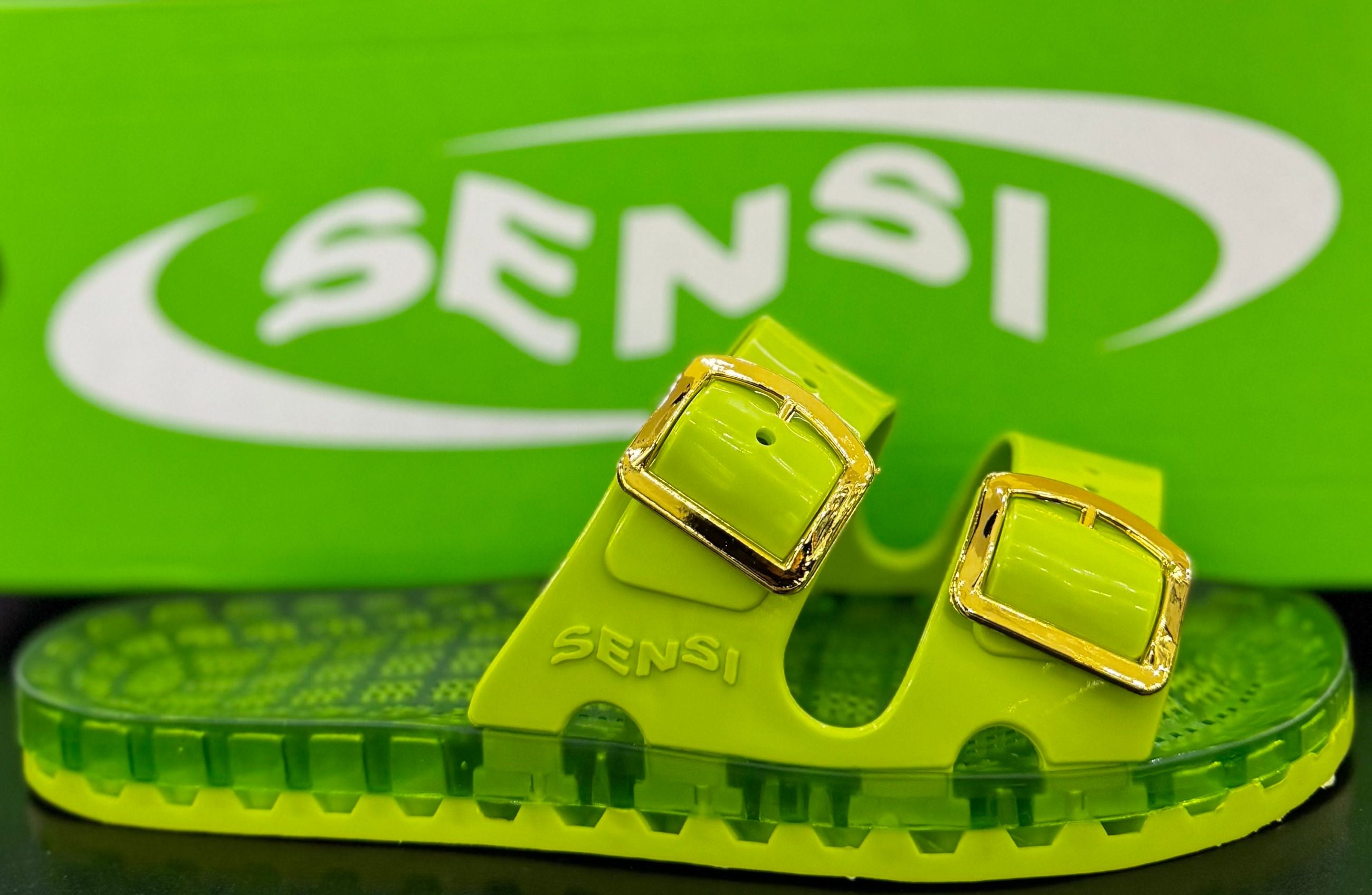 LA JOLLA FLAMINGO LIME - Accessori calzature - SENSI