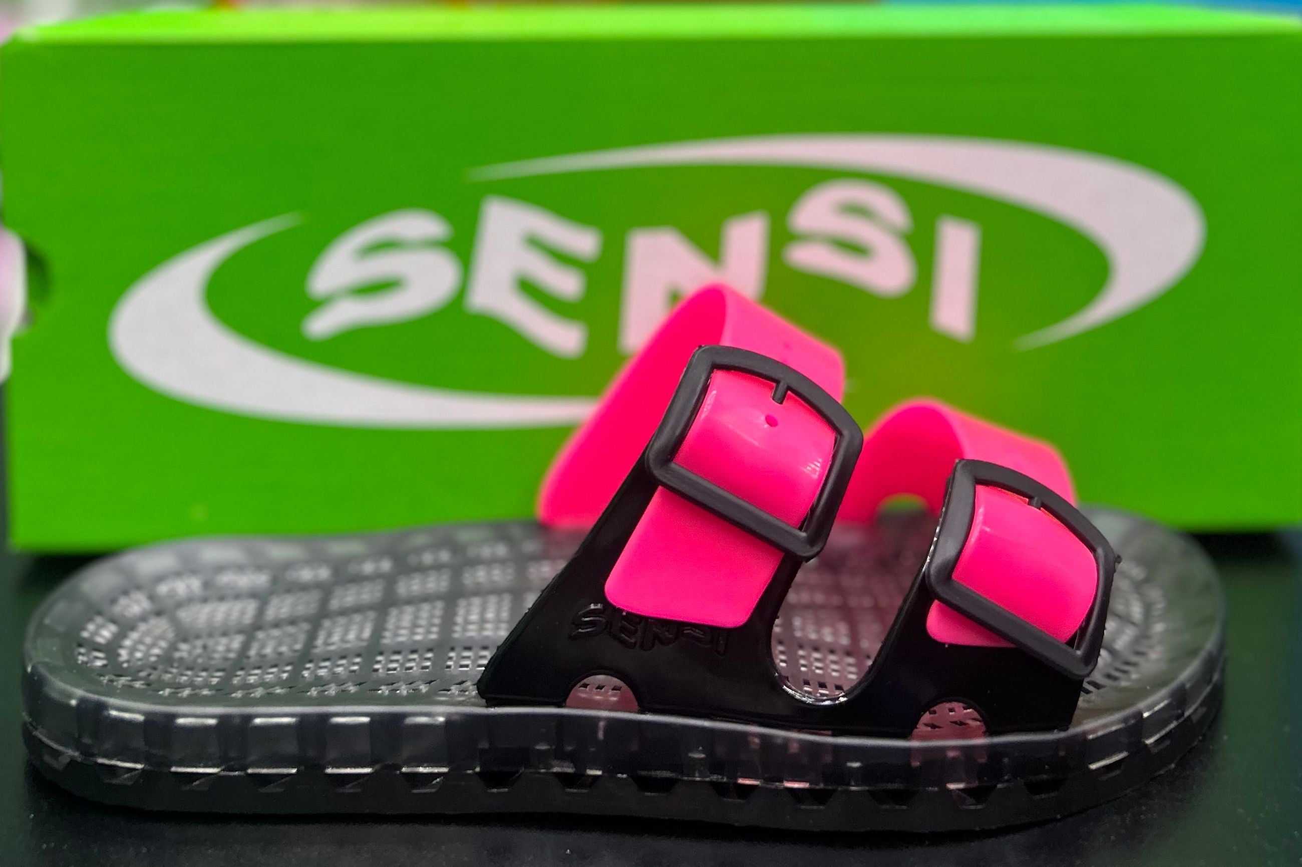 LA JOLLA BLACK FLUO7 - Accessori calzature - SENSI
