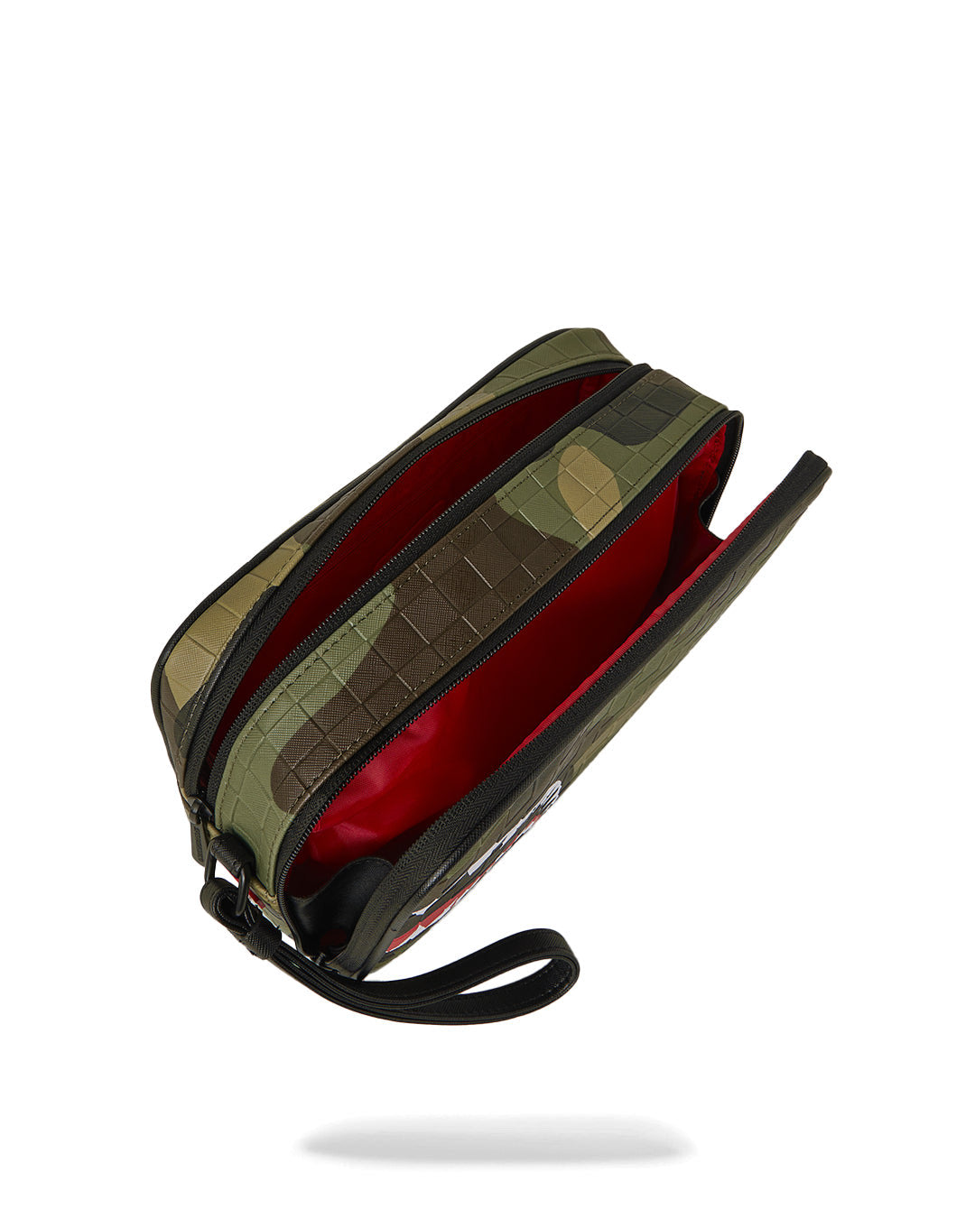 SPRAYGROUND WOODLAND CAMO CHECK TOILETRY BAG - Accessori - SPRAYGROUND