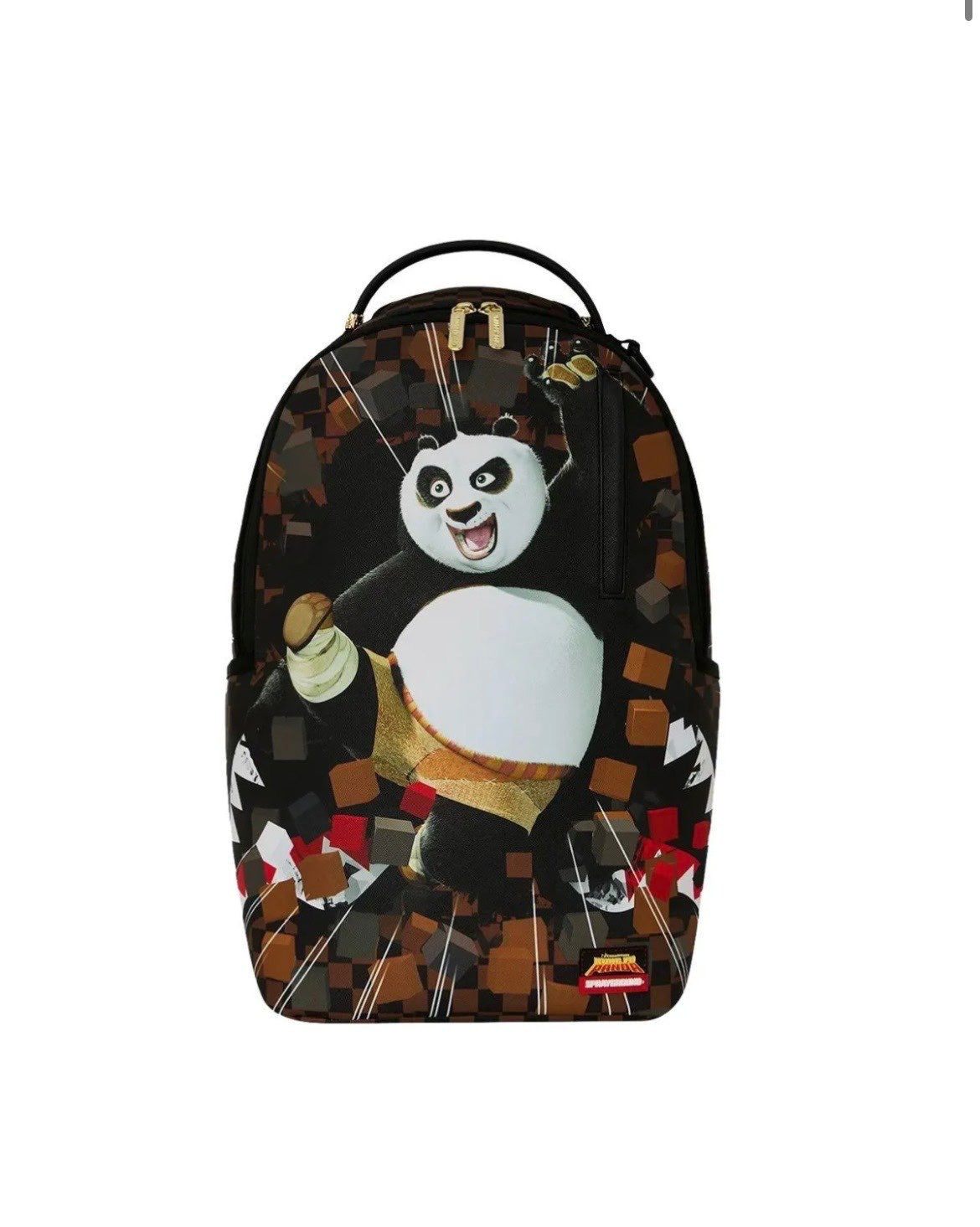 KUNG FU PANDA PO CHECKER KARATE KICK BACKPACK - Accessori - SPRAYGROUND