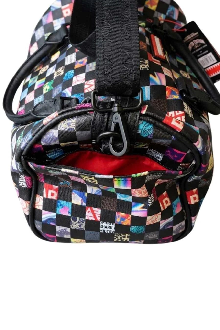 CRAZY CHECK MINI DUFFLE - Accessori - SPRAYGROUND